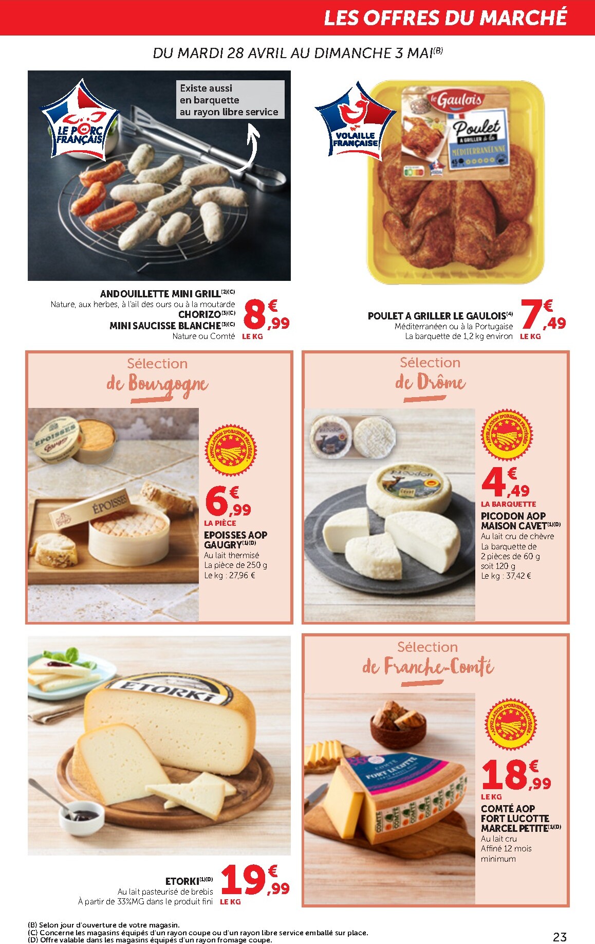 bi1 - Current Bi1 Supermarché leaflet valid from du mardi 28/04/2026 to du dimanche 10/05/2026 - page: 23