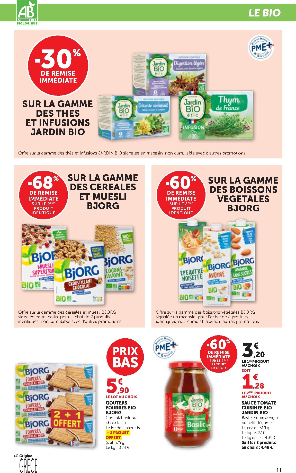 bi1 - Current Bi1 Supermarché leaflet valid from du mardi 12/05/2026 to du dimanche 24/05/2026 - page: 11