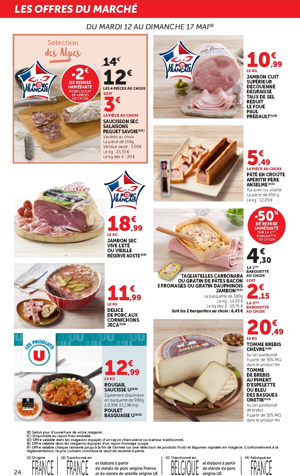 bi1 - Current Bi1 Supermarché leaflet valid from du mardi 12/05/2026 to du dimanche 24/05/2026 - page: 24
