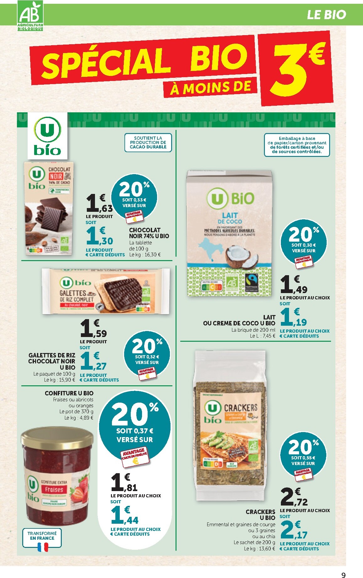 bi1 - Current Bi1 Supermarché leaflet valid from du mardi 12/05/2026 to du dimanche 24/05/2026 - page: 9