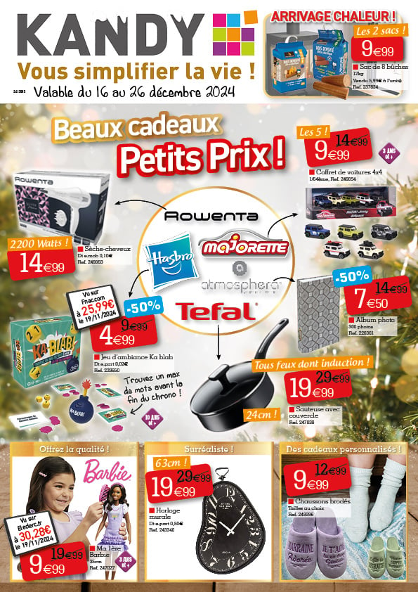 kandy - Catalogue Kandy valable dès 16/12 - 26/12