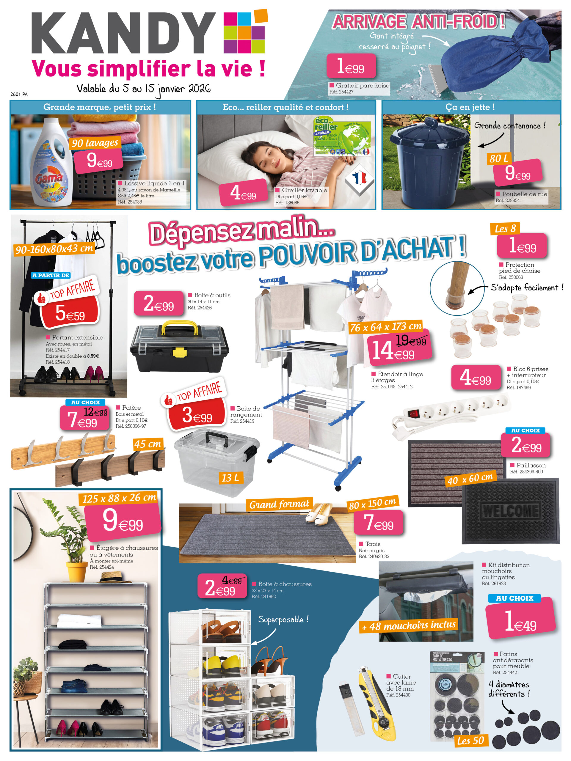 kandy - Catalogue Kandy valable du 05/01 au 15/01 - page: 1