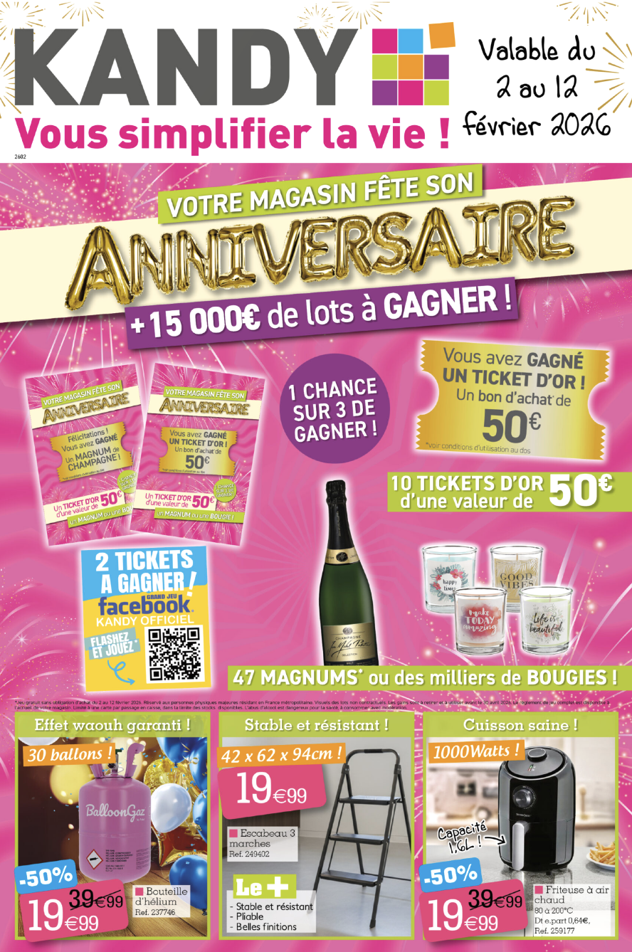 kandy - Catalogue Kandy valable du 02/02/2026 au 12/02/2026 - page: 1