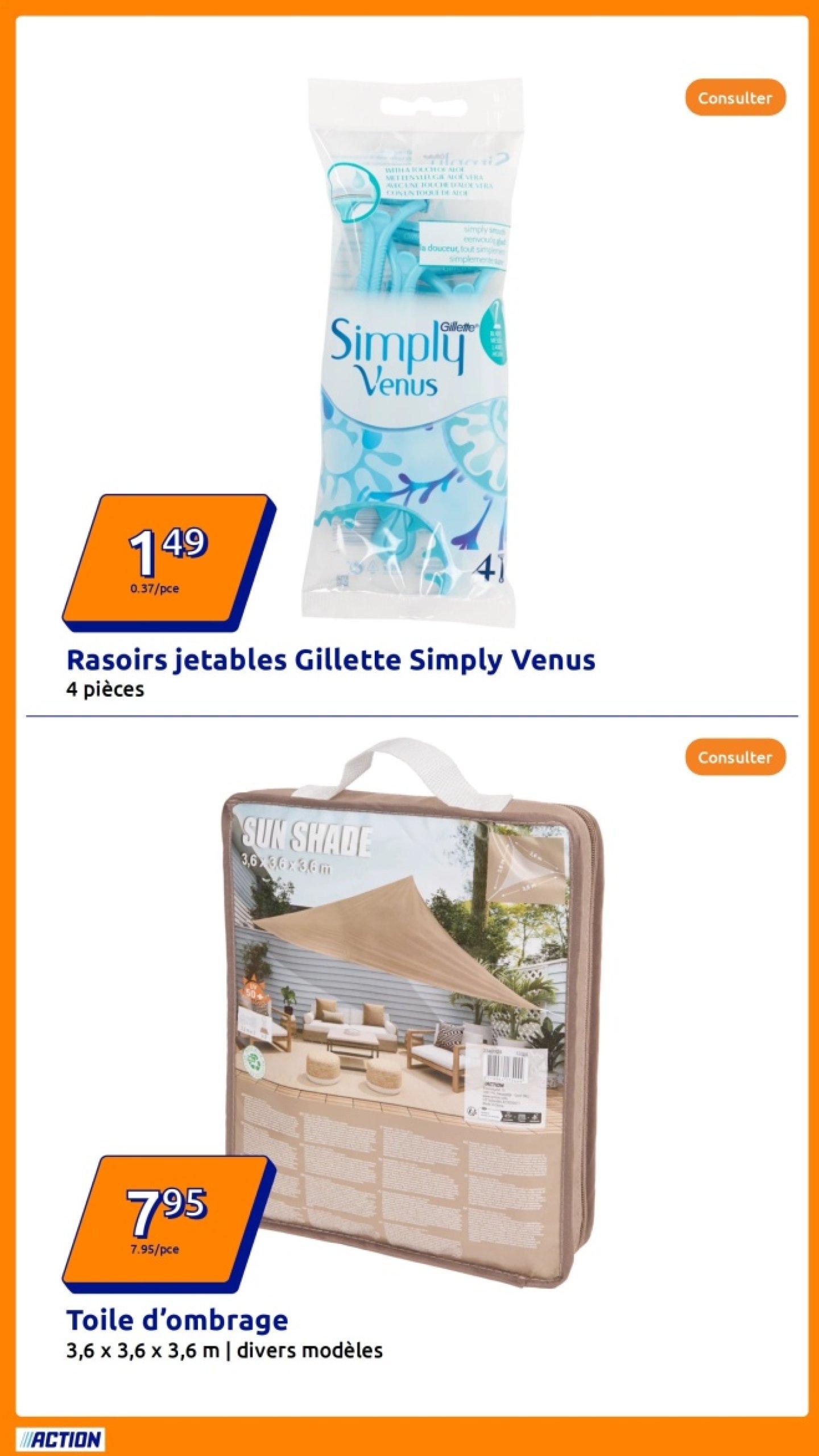 action - Catalogue Action valable du 18/06 au 24/06 - page: 12