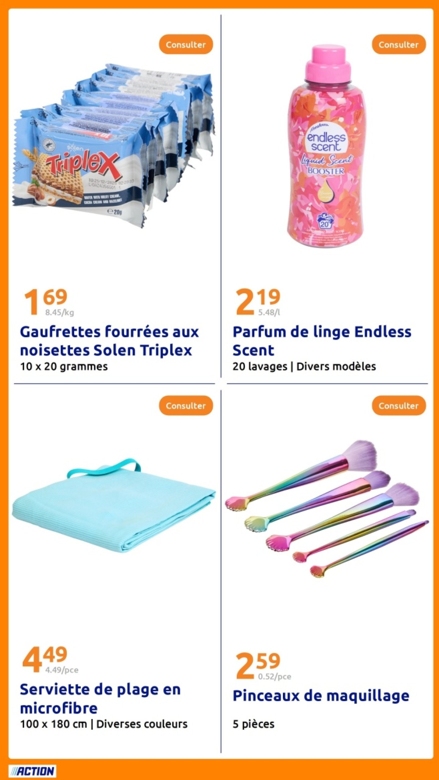 action - Catalogue Action valable du 18/06 au 24/06 - page: 28