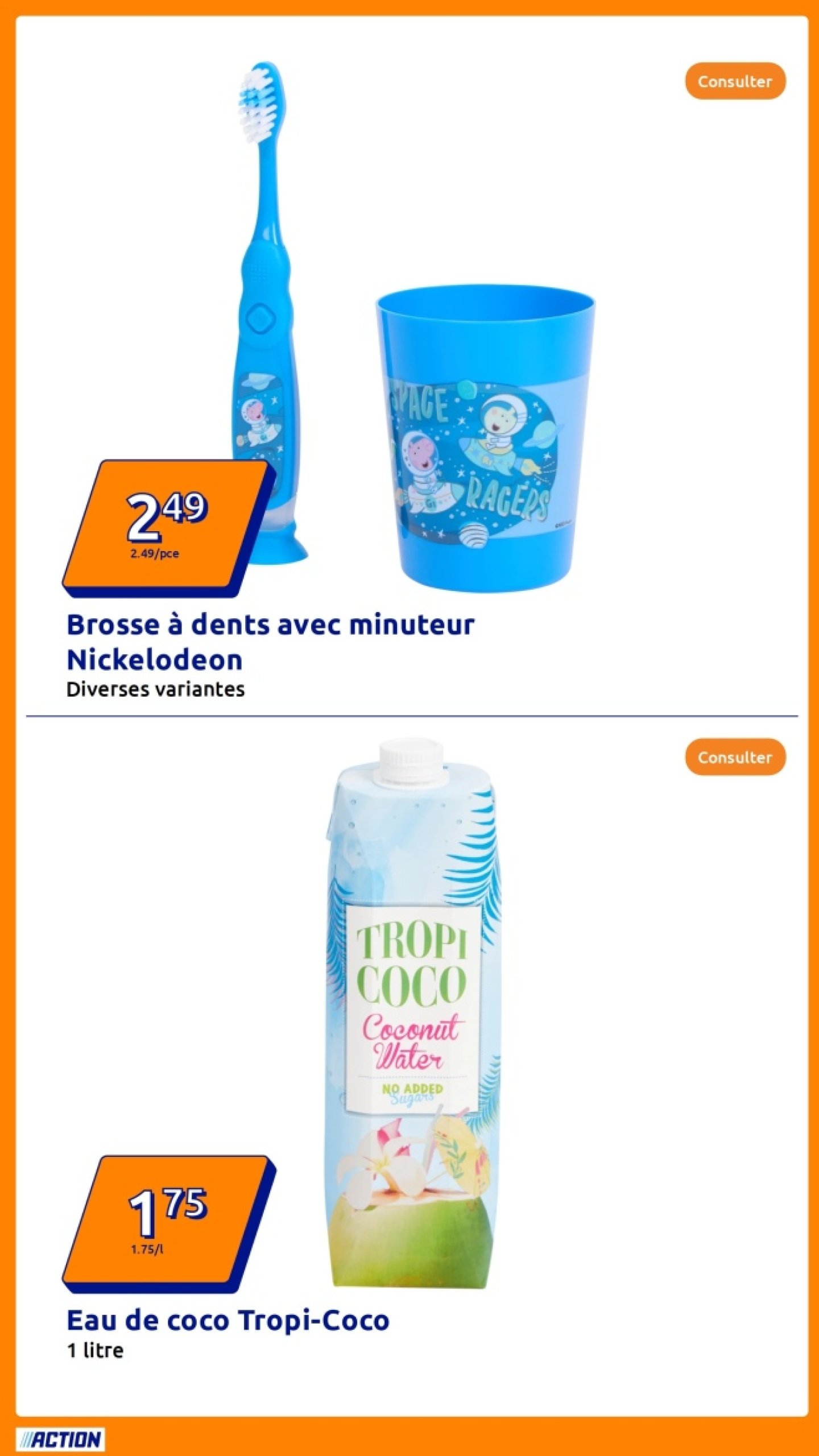 action - Catalogue Action valable du 18/06 au 24/06 - page: 18