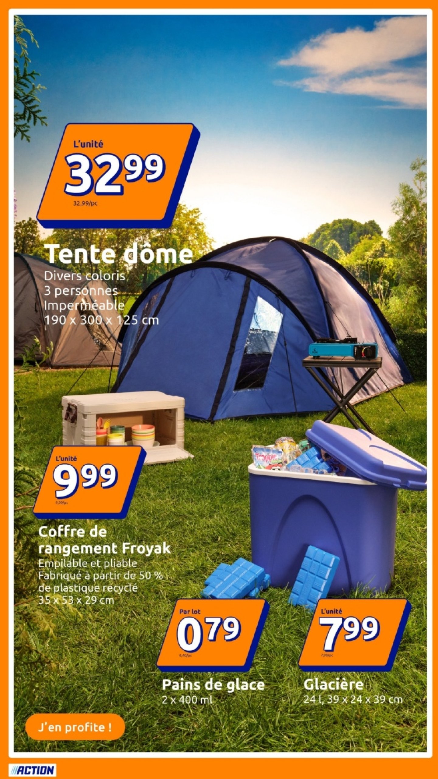 action - Catalogue Action valable du 18/06 au 24/06 - page: 9