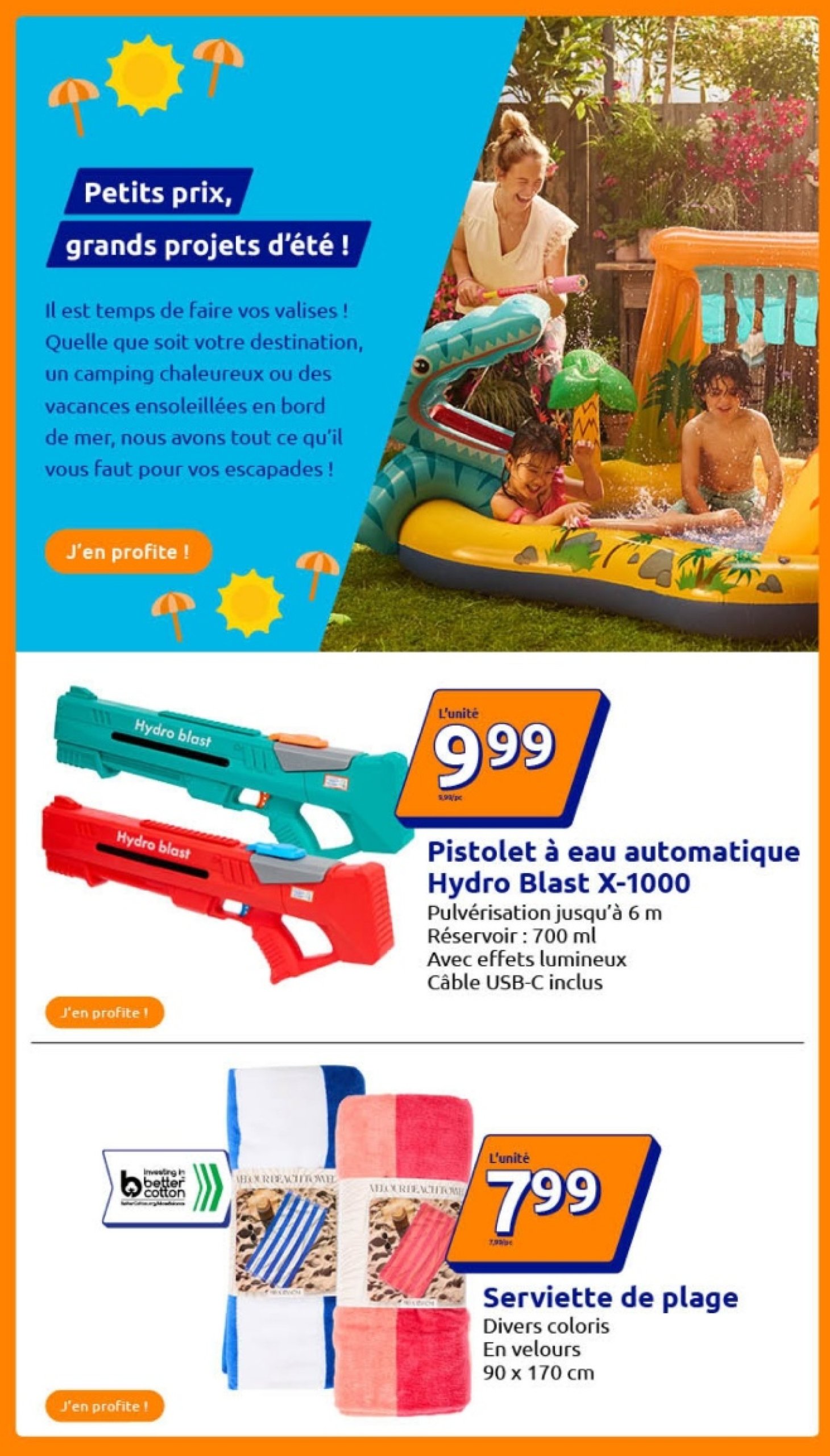 action - Catalogue Action valable du 18/06 au 24/06 - page: 19