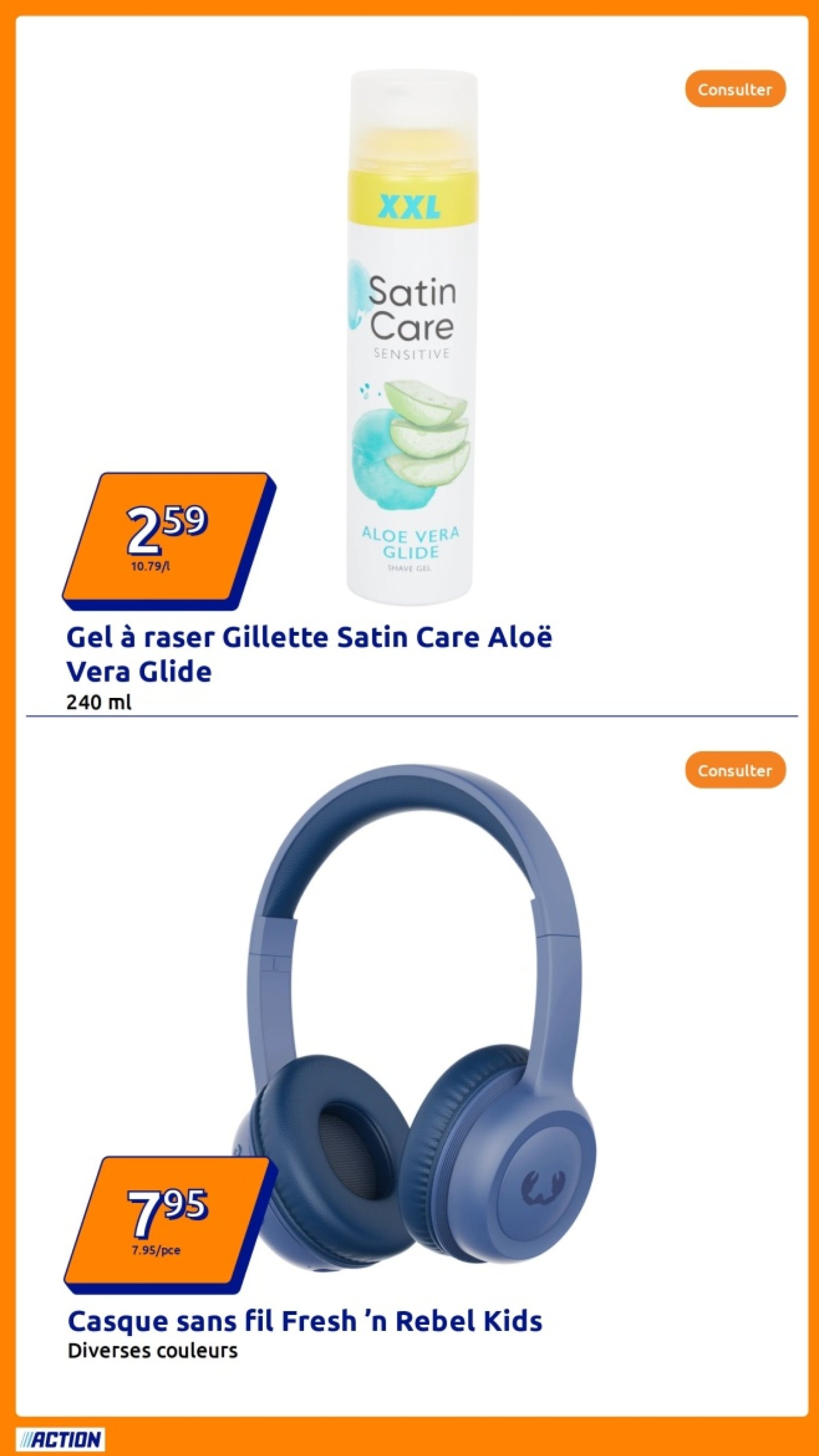 action - Catalogue Action valable du 18/06 au 24/06 - page: 7