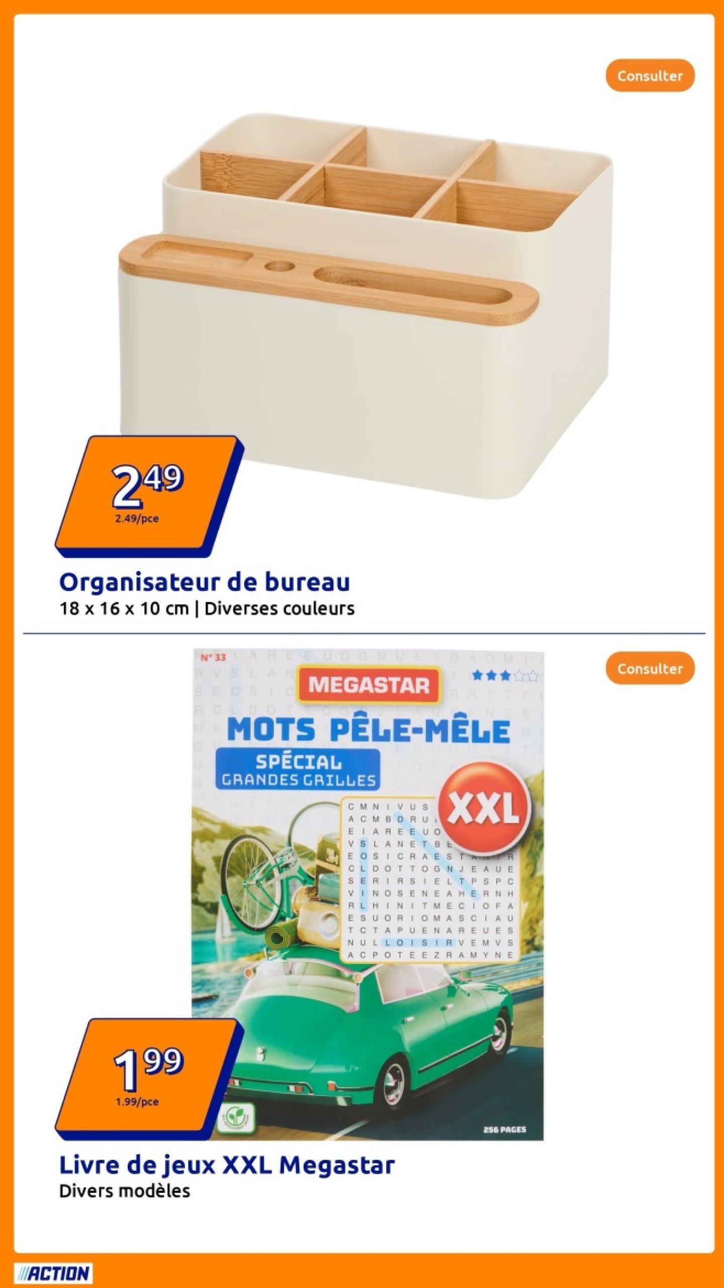 action - Catalogue Action valable du 18/06 au 24/06 - page: 33