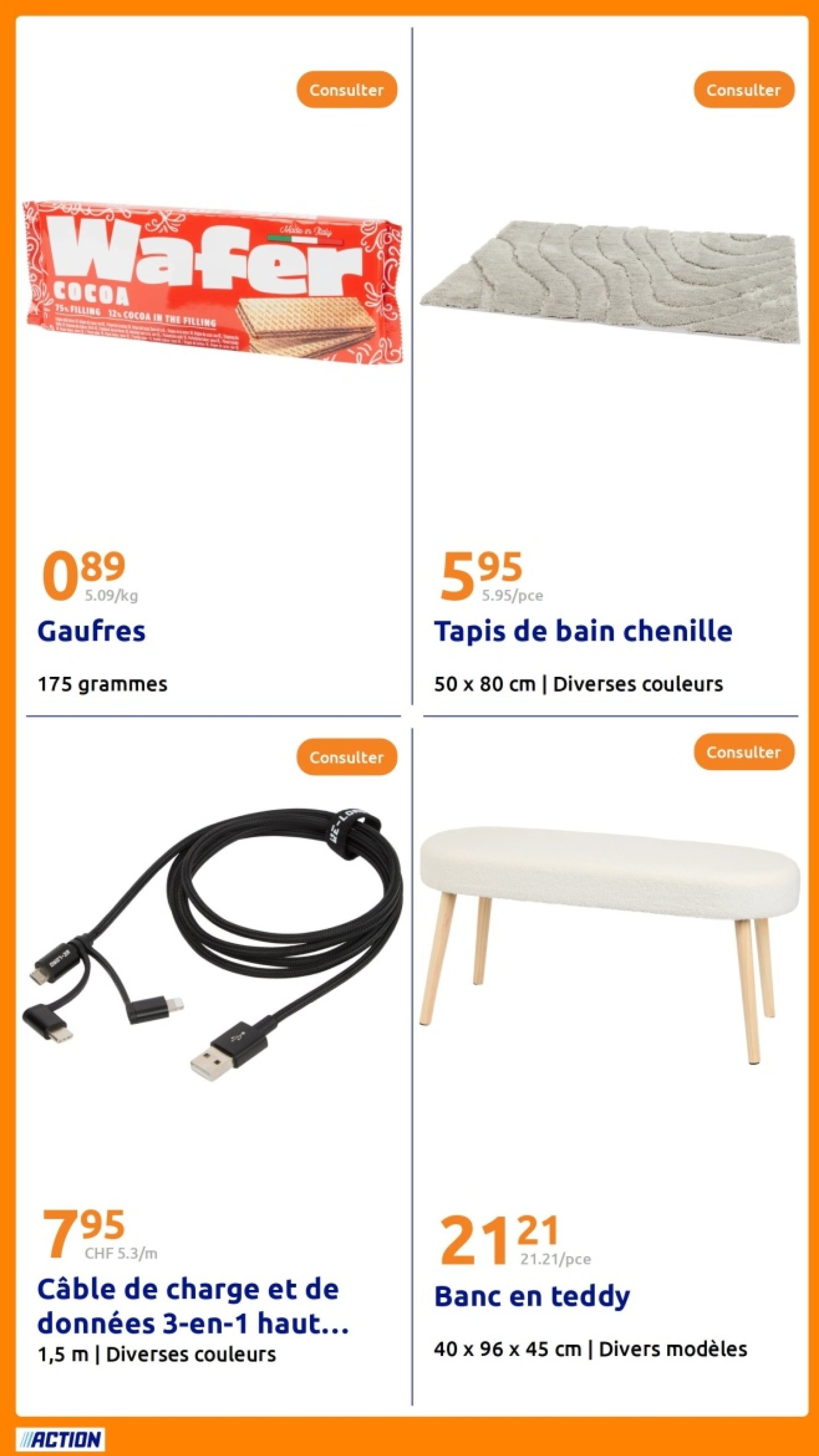 action - Catalogue Action valable du 18/06 au 24/06 - page: 31