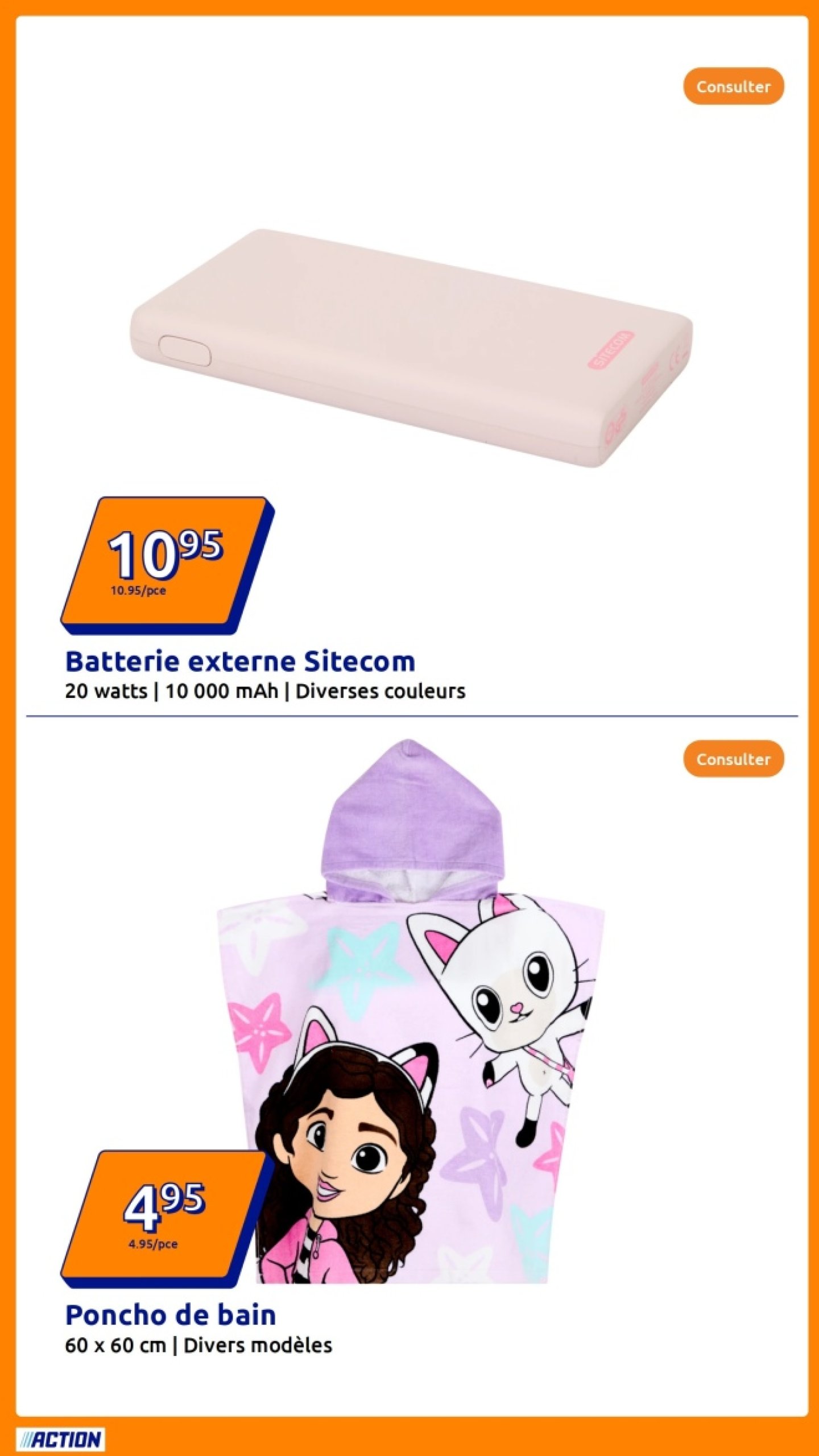 action - Catalogue Action valable du 25/06 au 01/07 - page: 16
