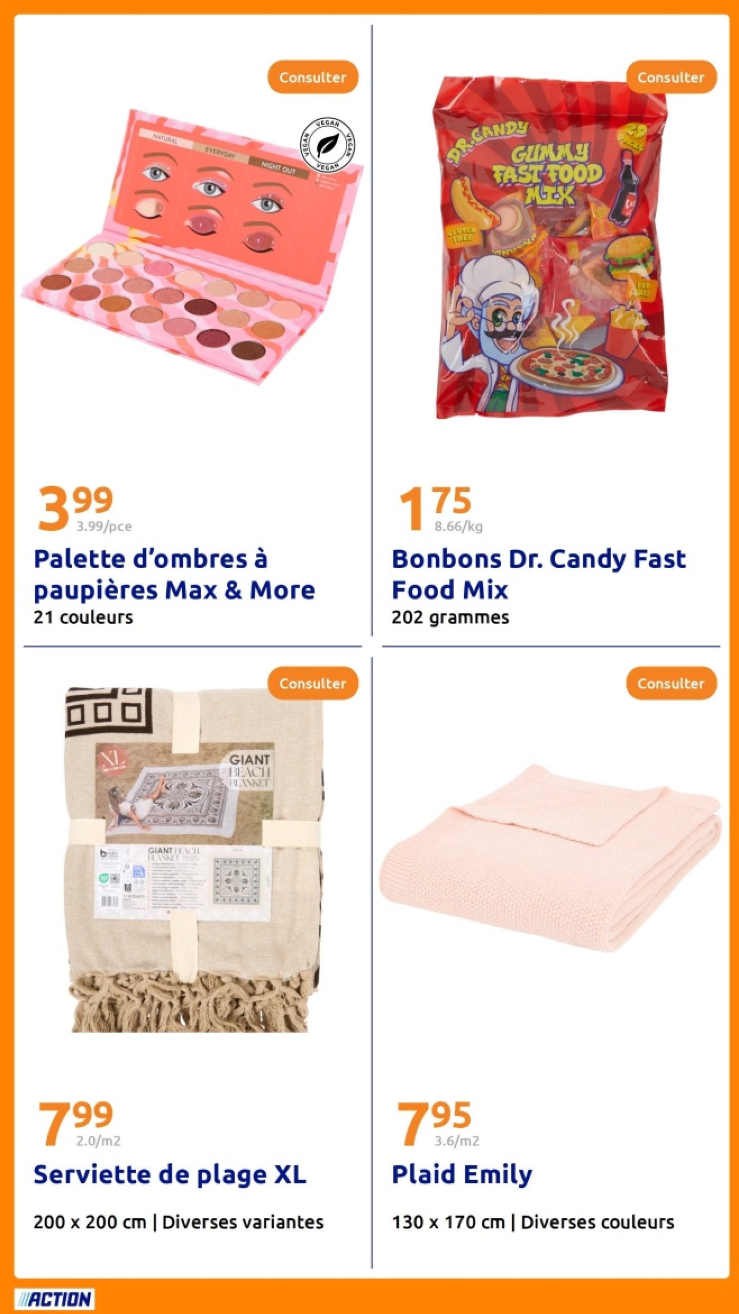 action - Catalogue Action valable du 25/06 au 01/07 - page: 21