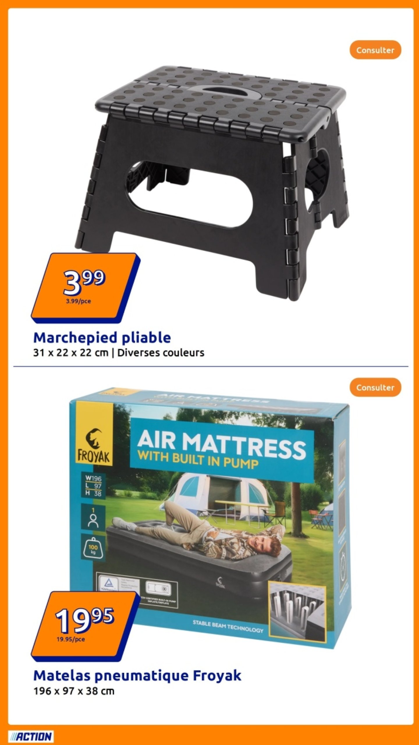action - Catalogue Action valable du 09/07 au 15/07 - page: 11