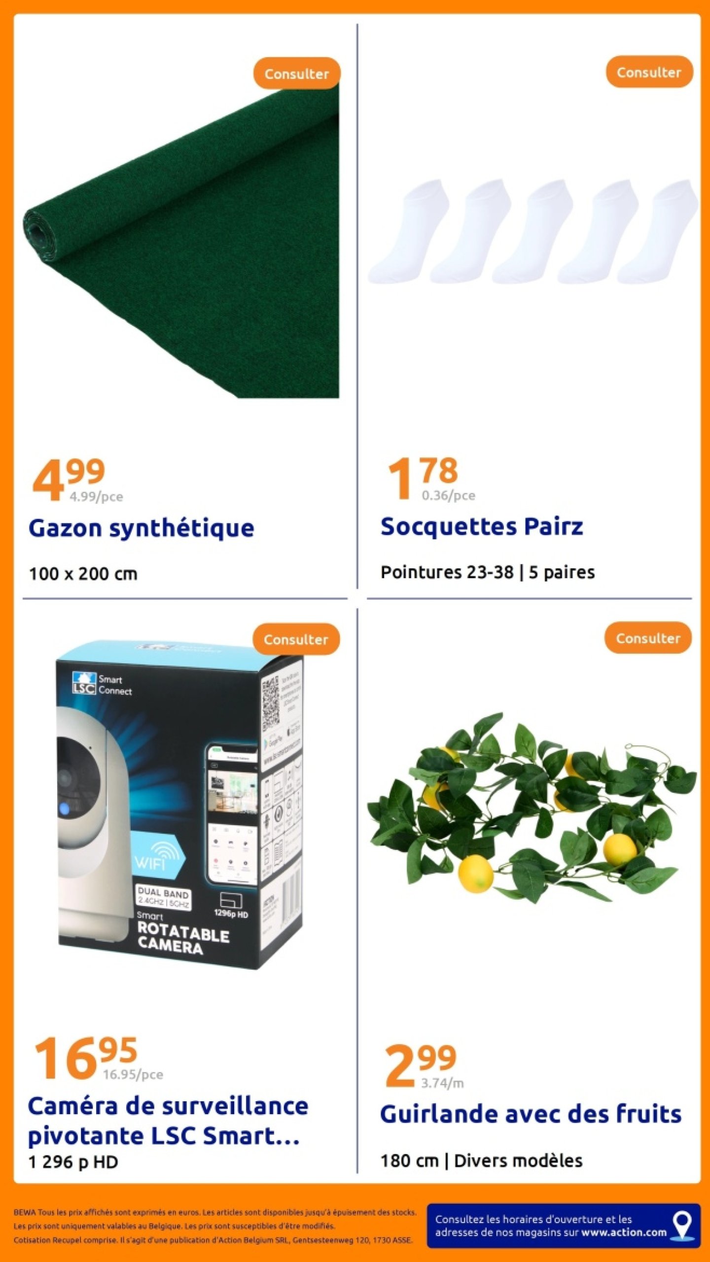 action - Catalogue Action valable du 16/07 au 22/07 - page: 32