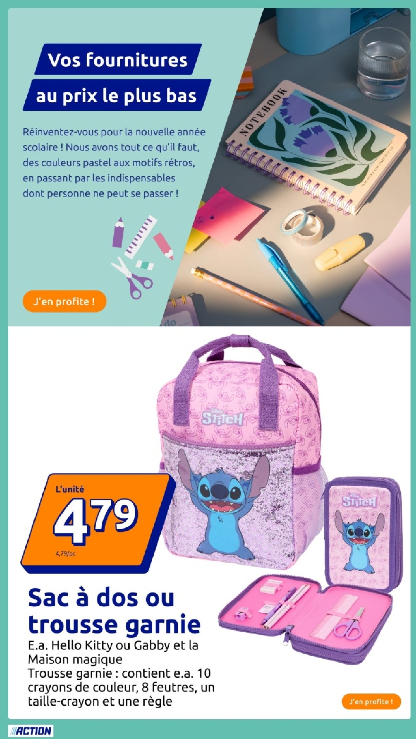 action - Catalogue Action valable du 16/07 au 22/07 - page: 15