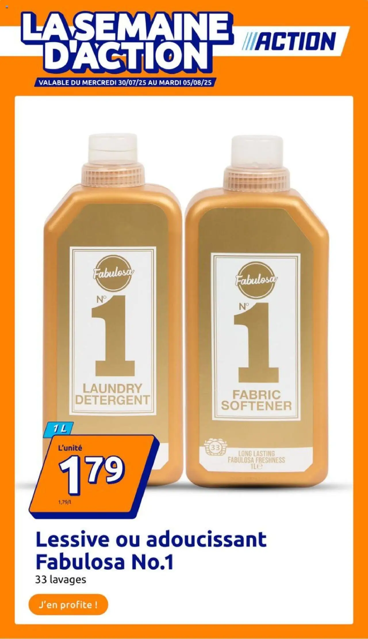 action - Action catalogue de la semaine 31 à partir du 30/07/2025 - promo en ligne