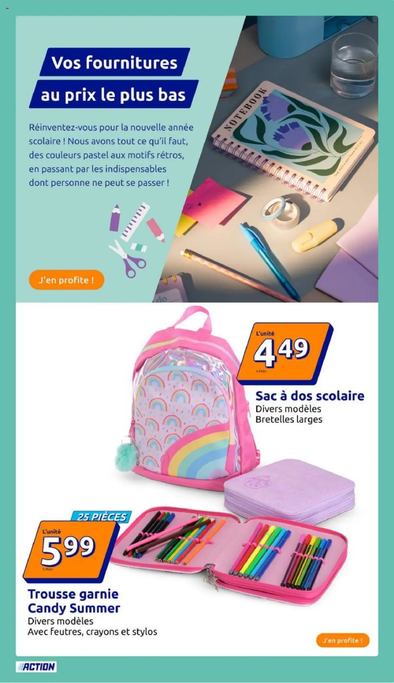 action - Action catalogue de la semaine 31 à partir du 30/07/2025 - promo en ligne - page: 15