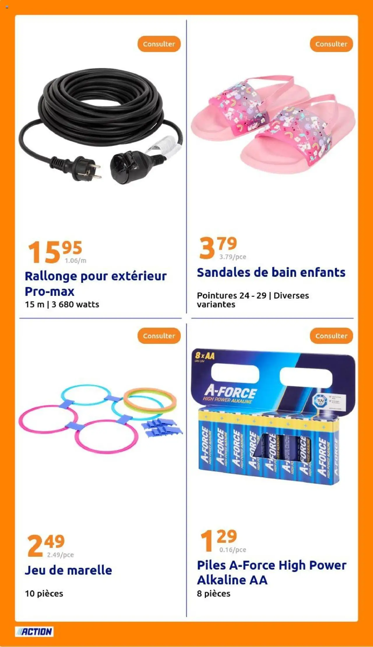 action - Action catalogue de la semaine 31 à partir du 30/07/2025 - promo en ligne - page: 26