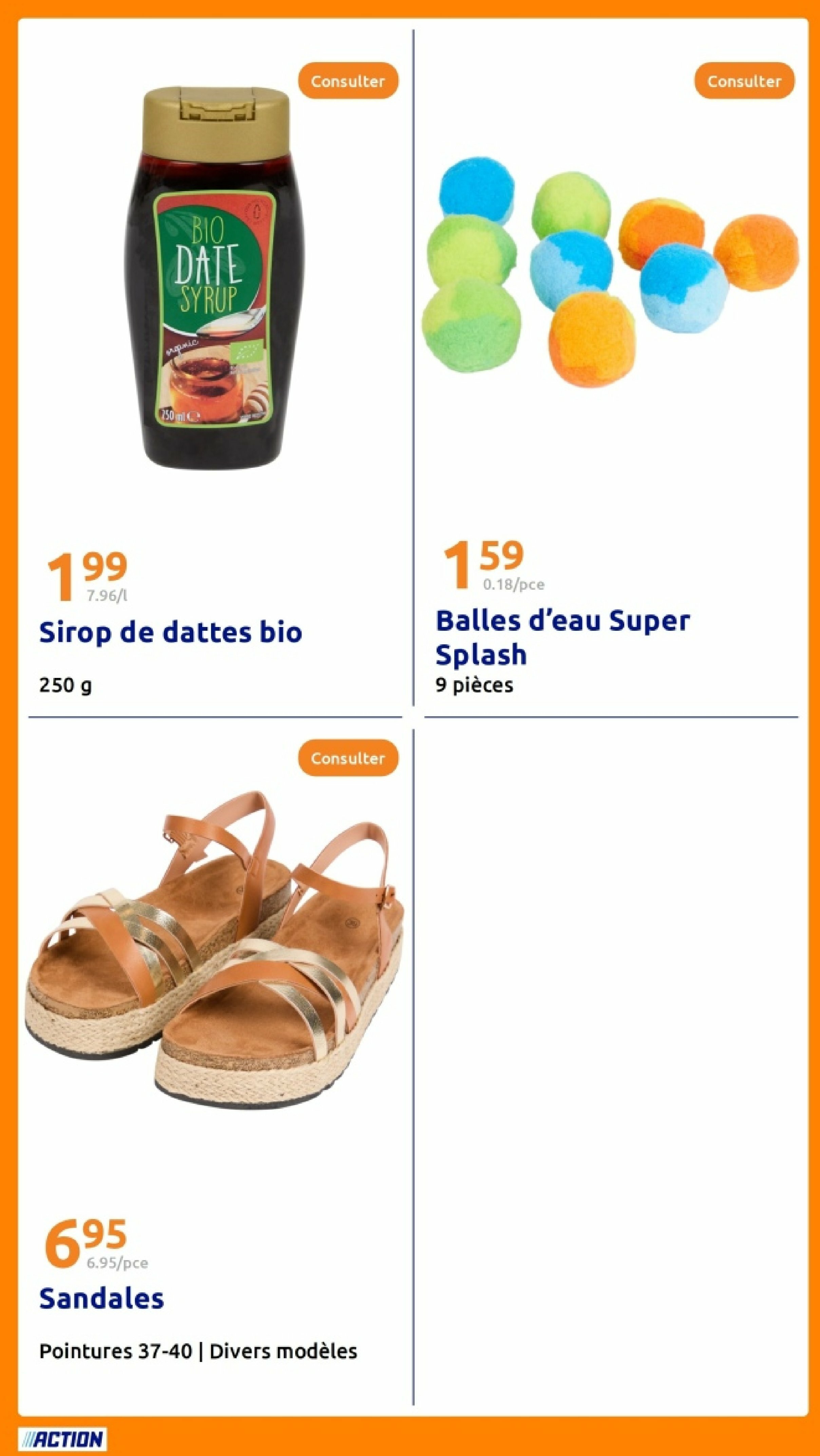 action - Catalogue Action valable du 30/07 au 05/08 - page: 30