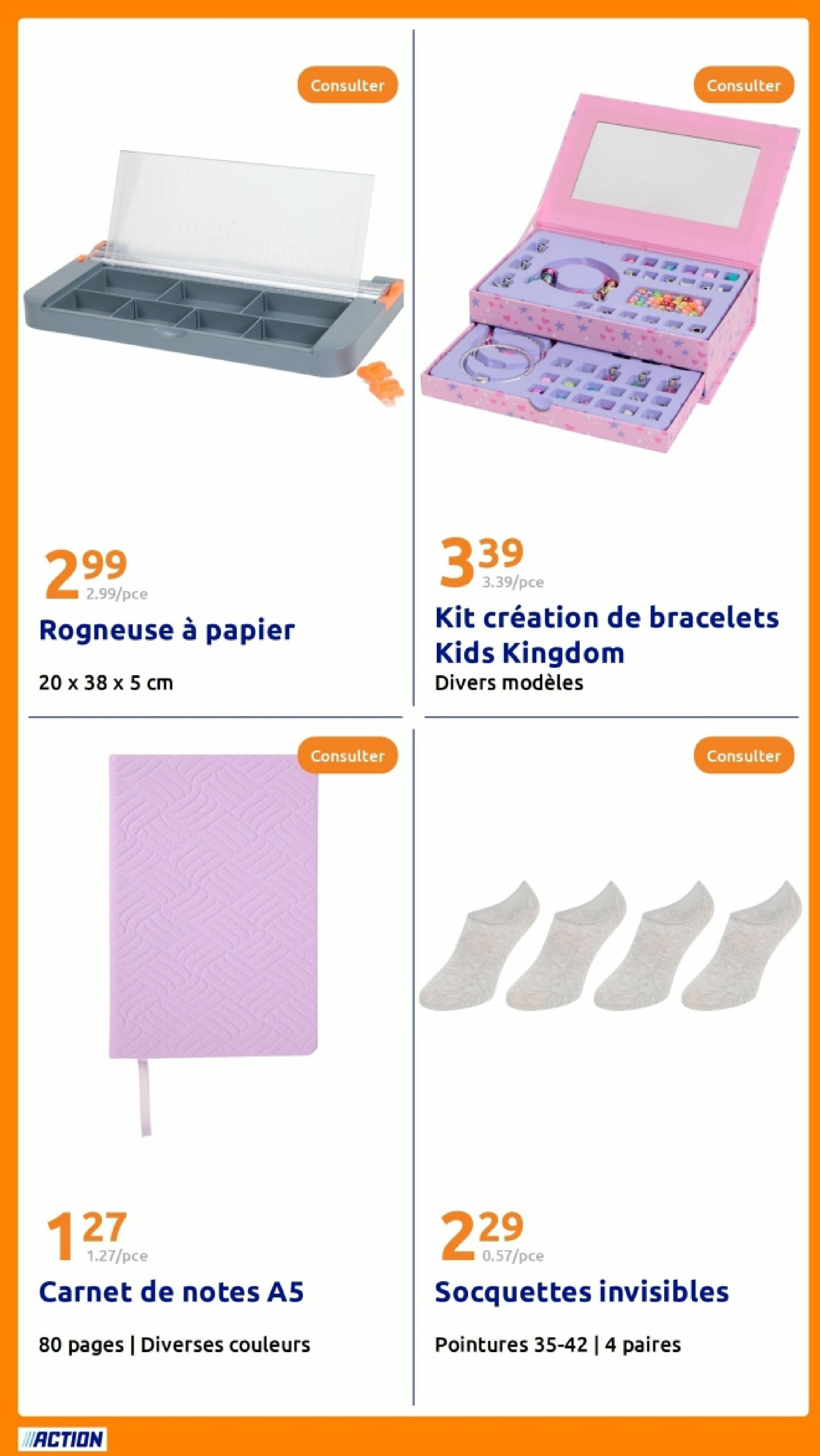 action - Catalogue Action valable du 30/07 au 05/08 - page: 32
