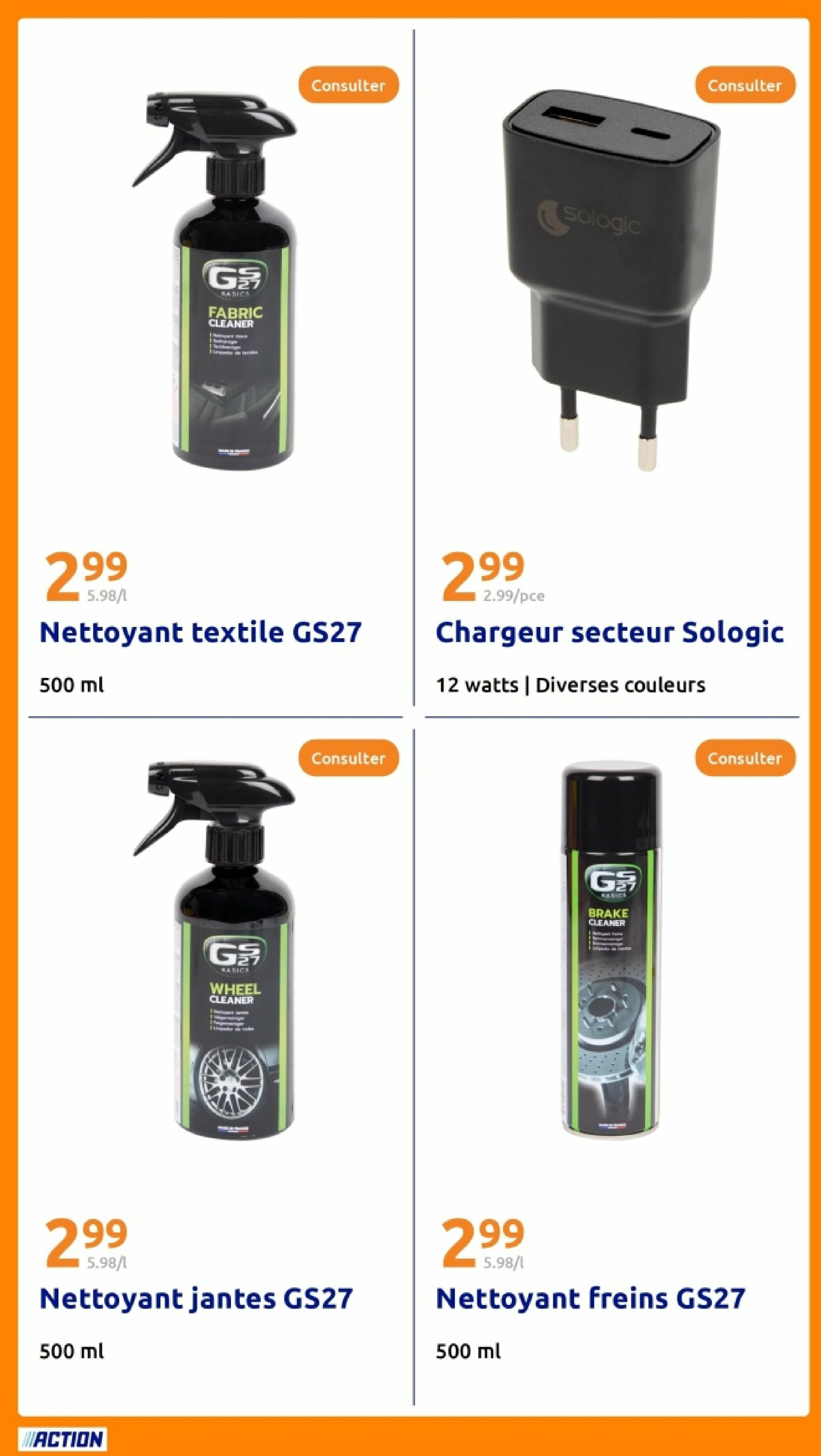 action - Catalogue Action valable du 06/08 au 12/08 - page: 28