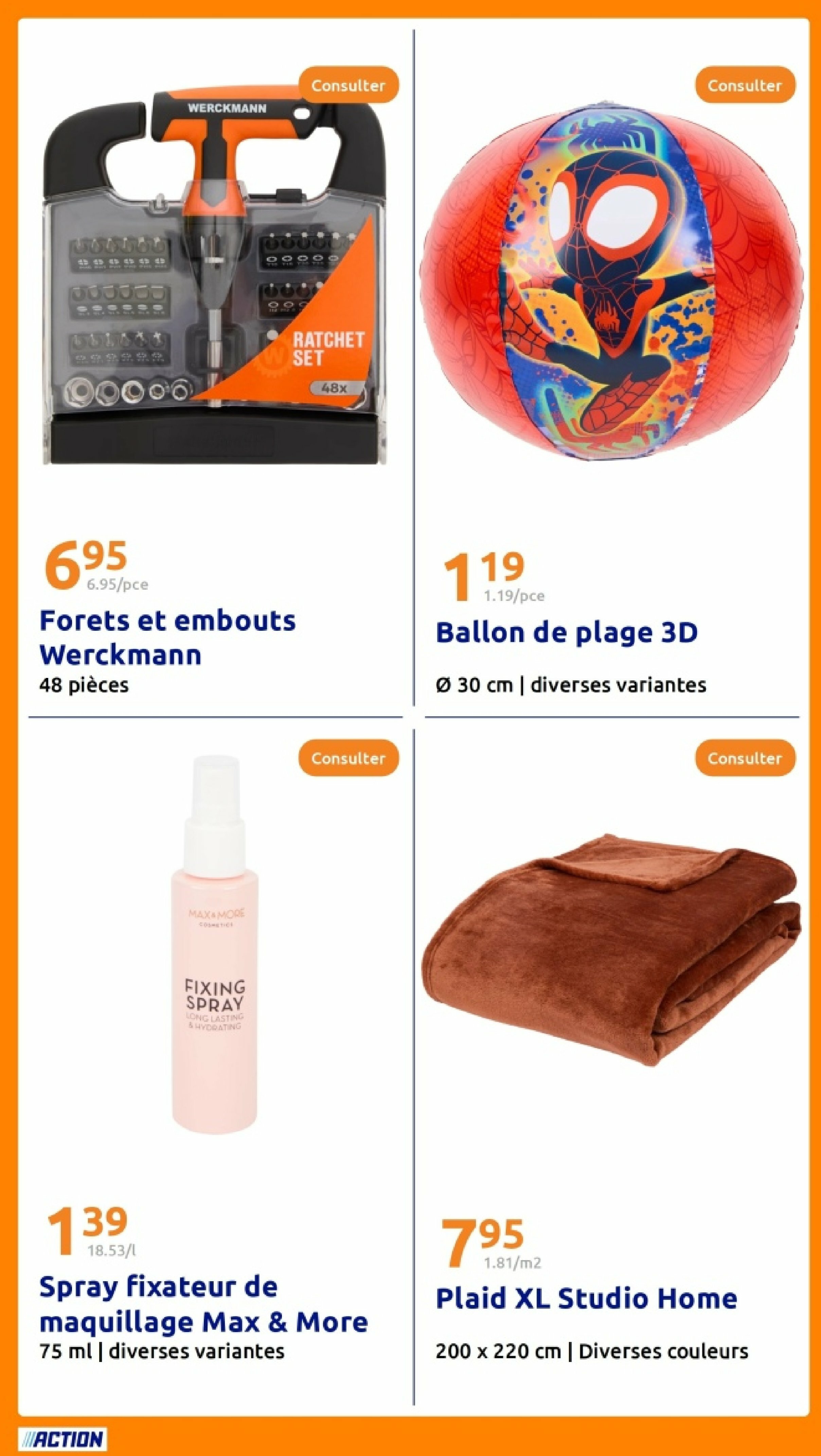 action - Catalogue Action valable du 13/08 au 19/08 - page: 26