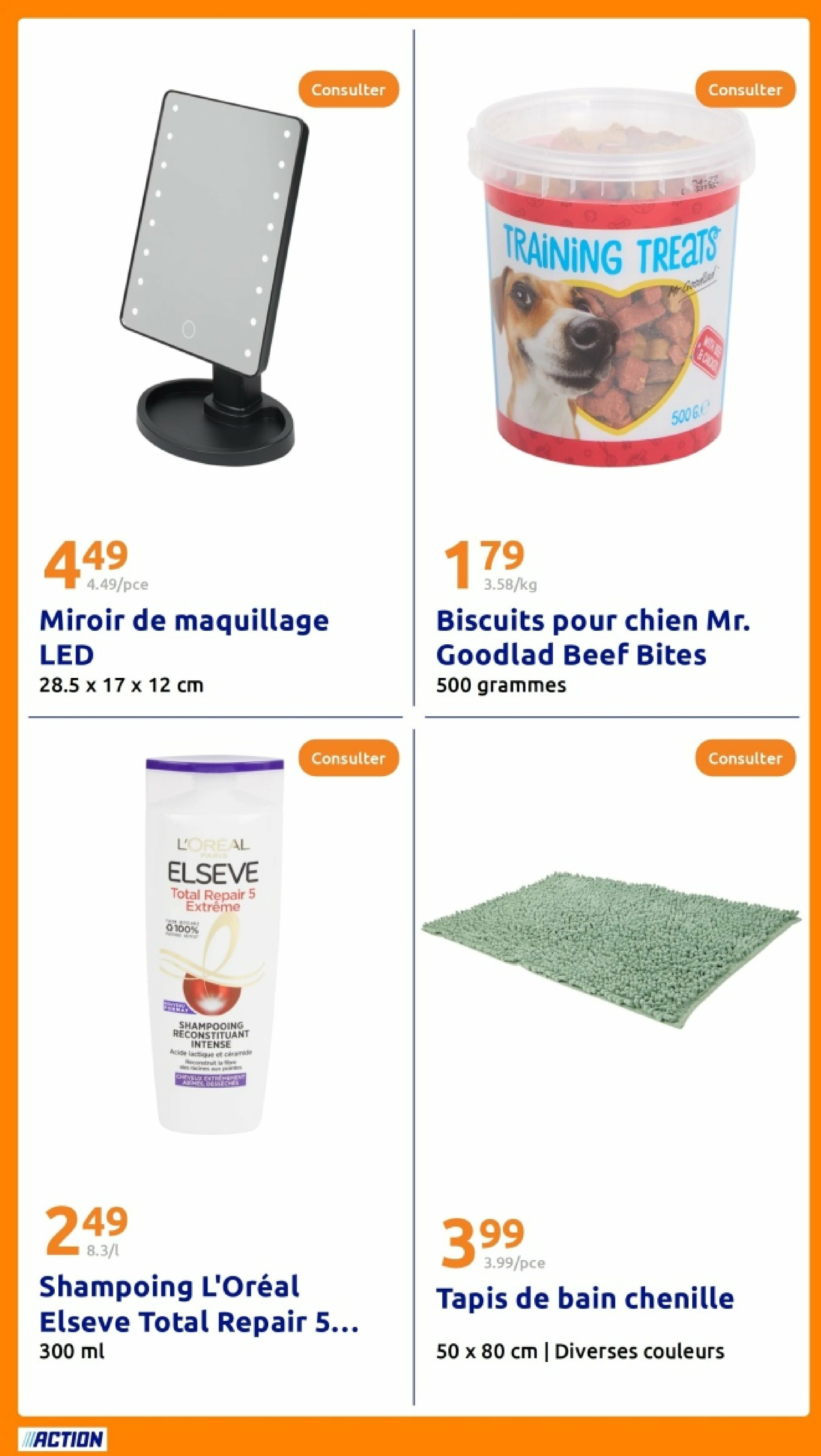 action - Catalogue Action valable du 13/08 au 19/08 - page: 23