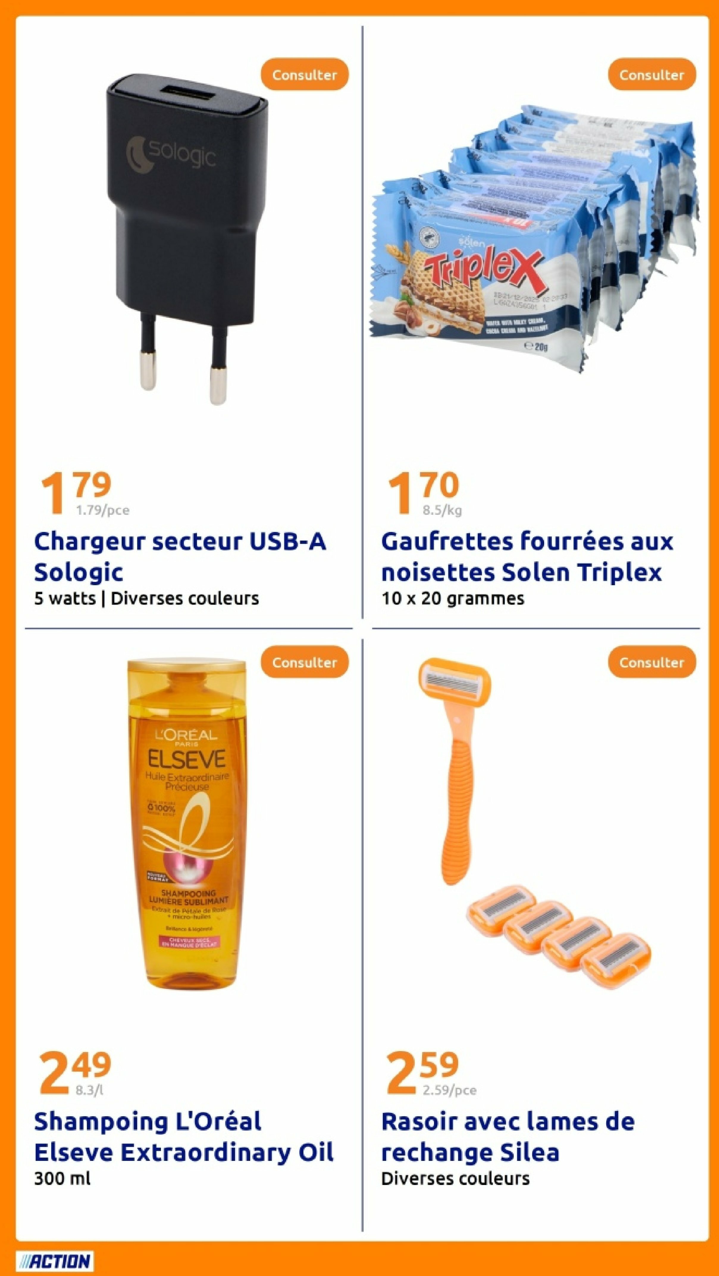 action - Catalogue Action valable du 13/08 au 19/08 - page: 31