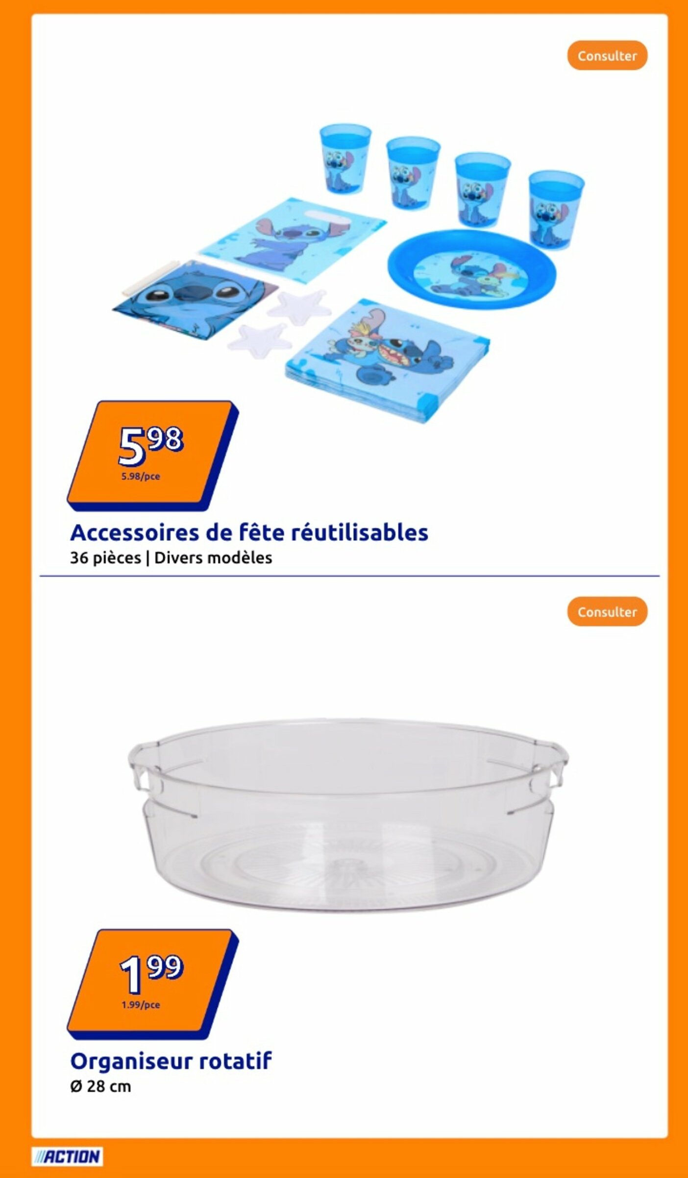 action - Catalogue Action valable du 20/08 au 26/08 - page: 25