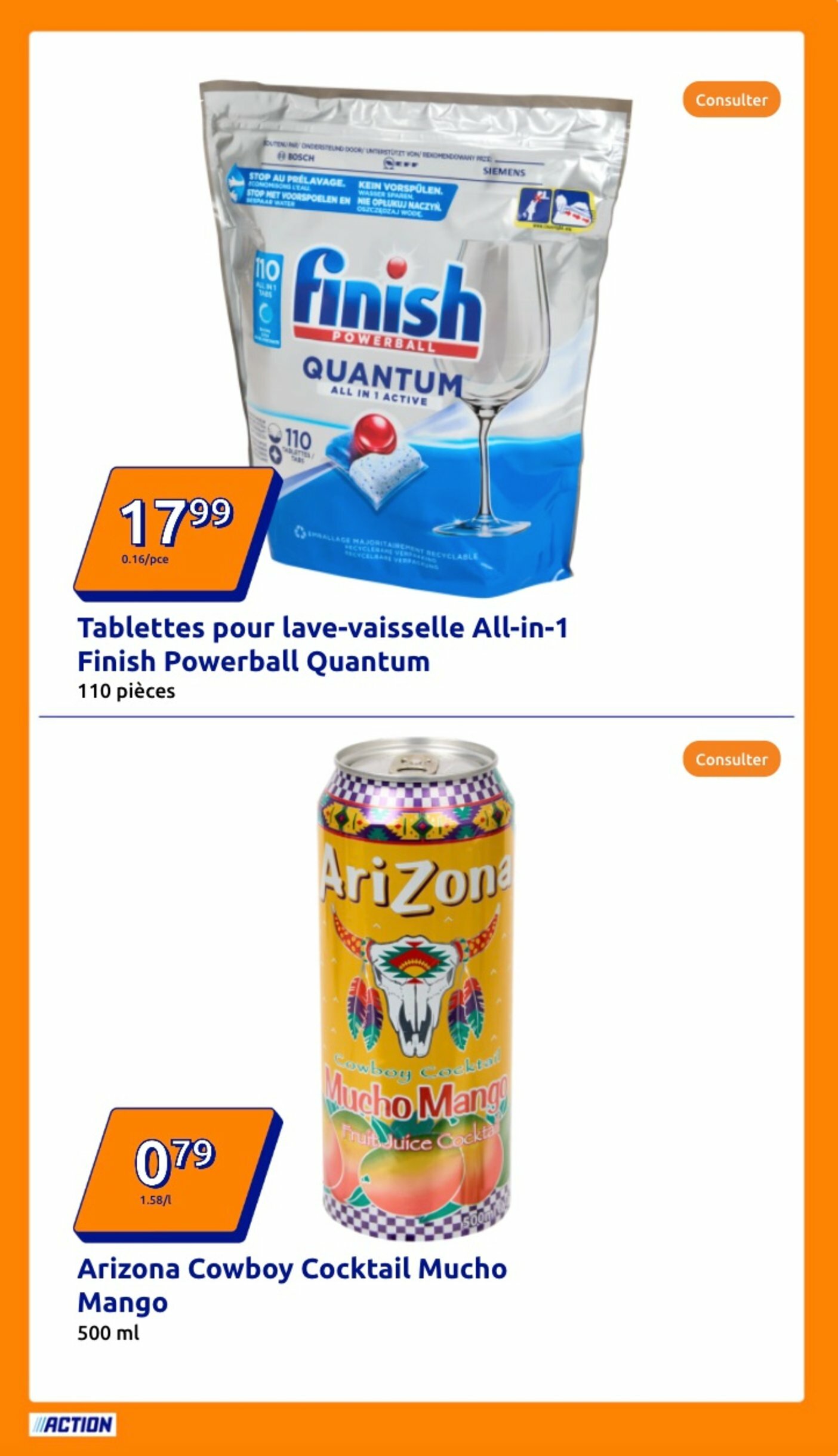 action - Catalogue Action valable du 20/08 au 26/08 - page: 17