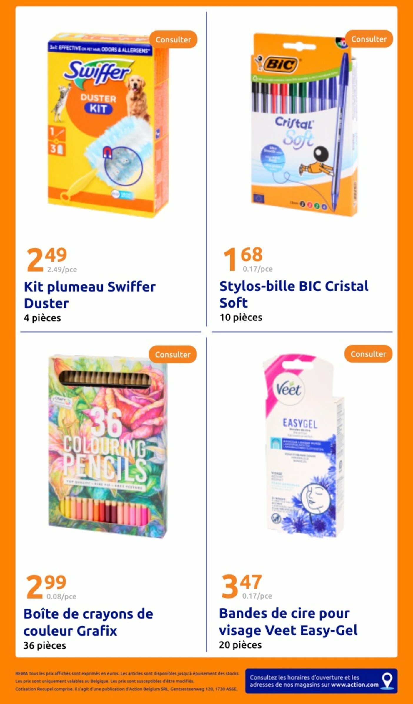 action - Catalogue Action valable du 20/08 au 26/08 - page: 33
