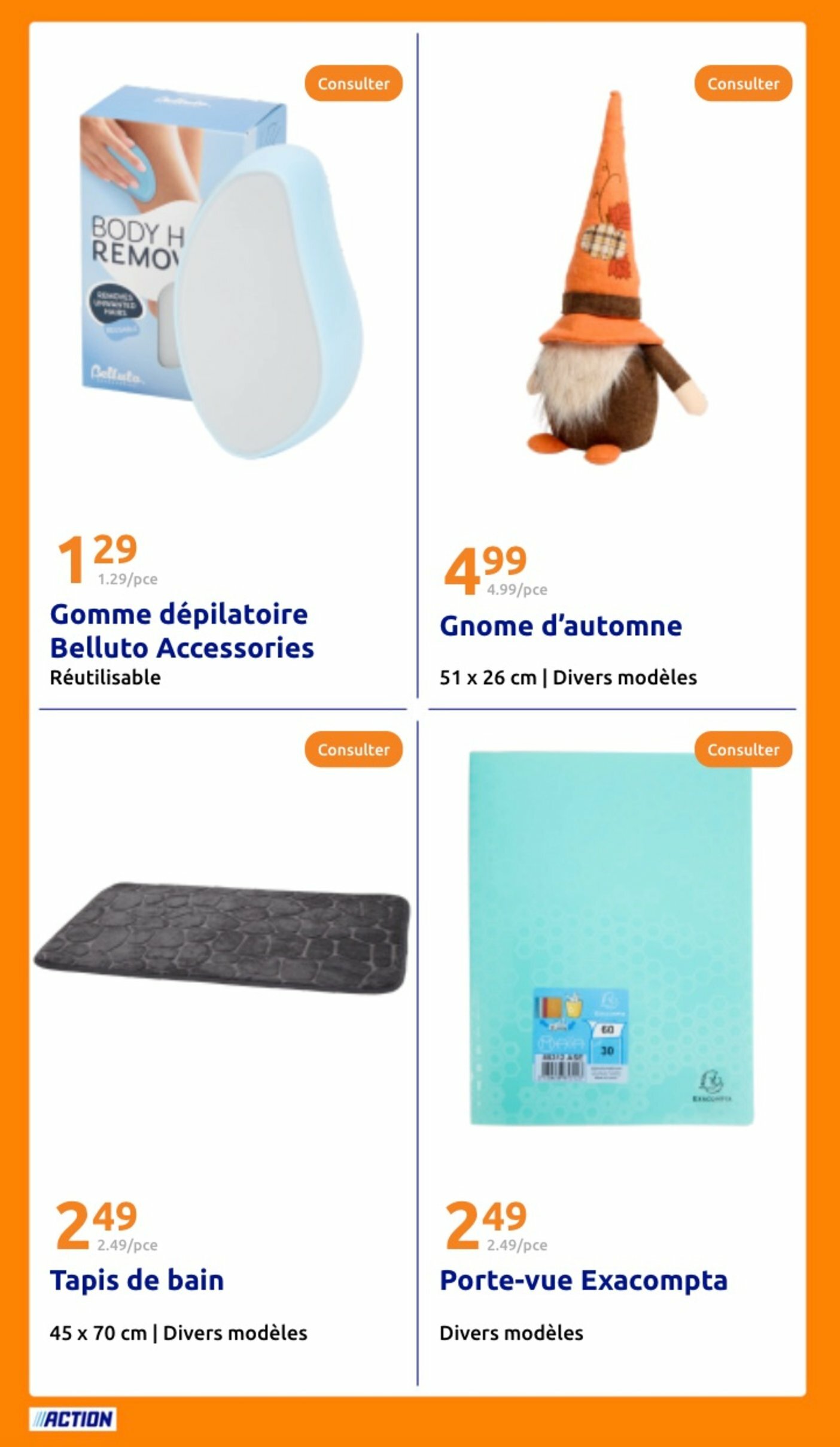 action - Catalogue Action valable du 20/08 au 26/08 - page: 30
