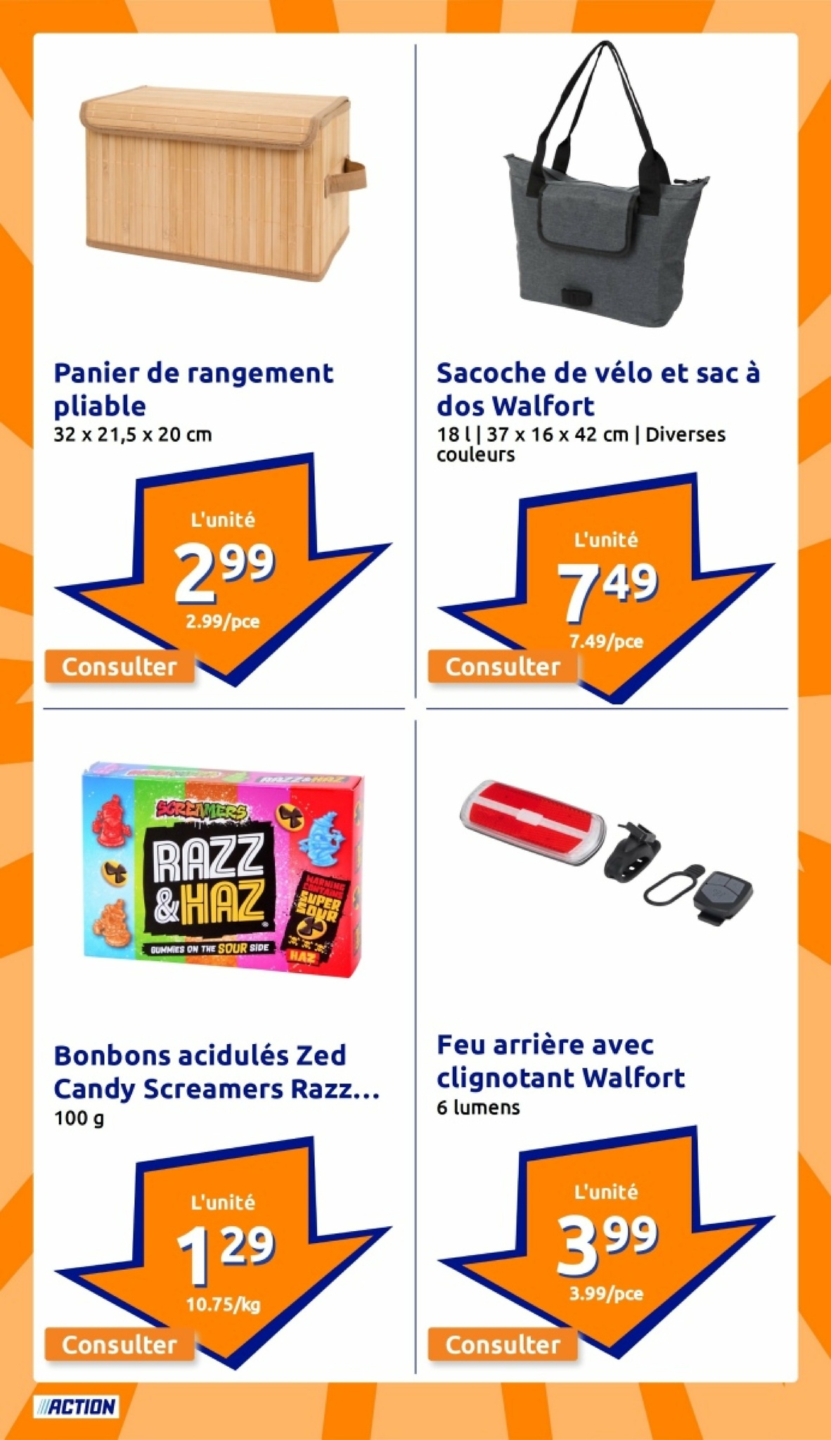 action - Catalogue Action valable du 03/09 au 09/09 - page: 32