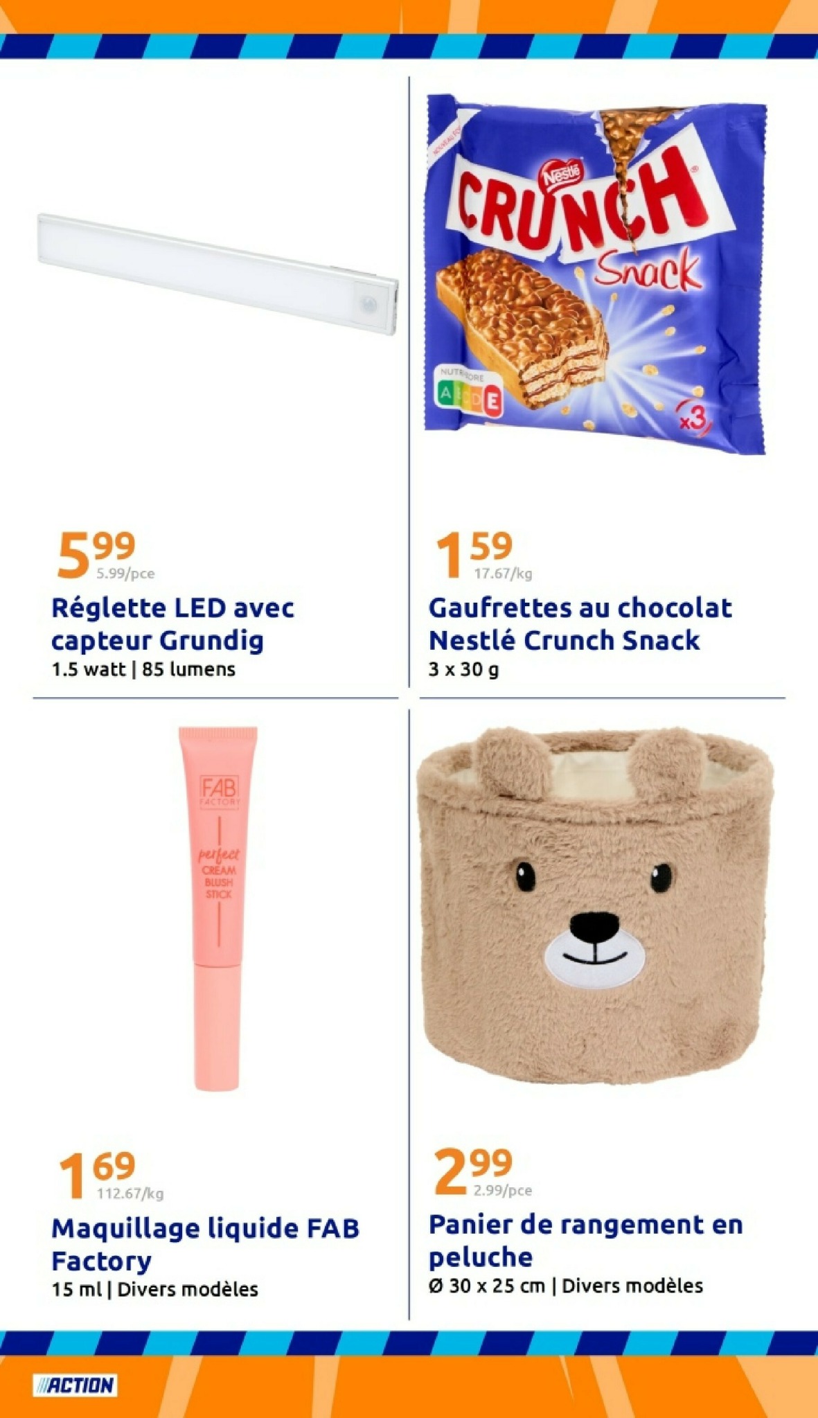 action - Catalogue Action valable du 01/10 au 07/10 - page: 34