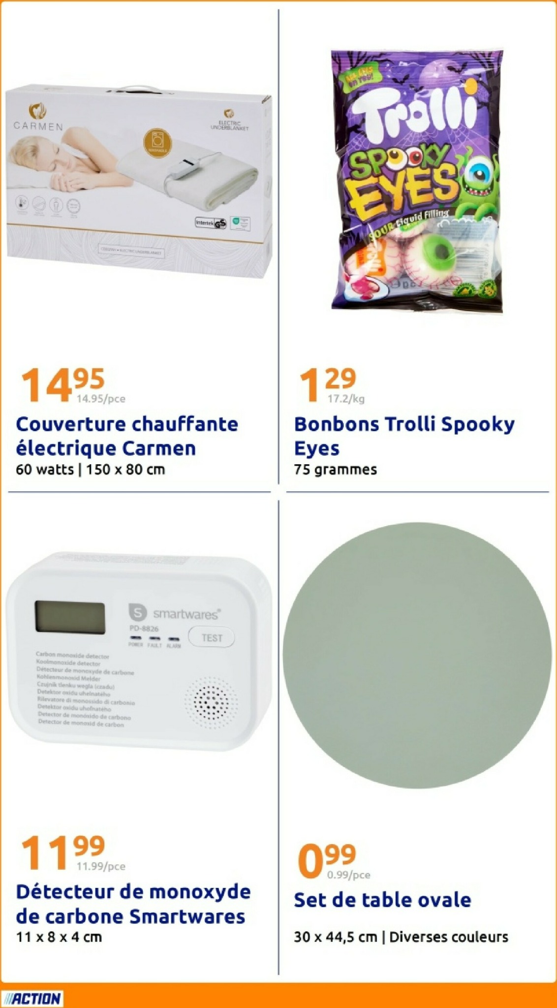 action - Catalogue Action valable du 15/10 au 21/10 - page: 27