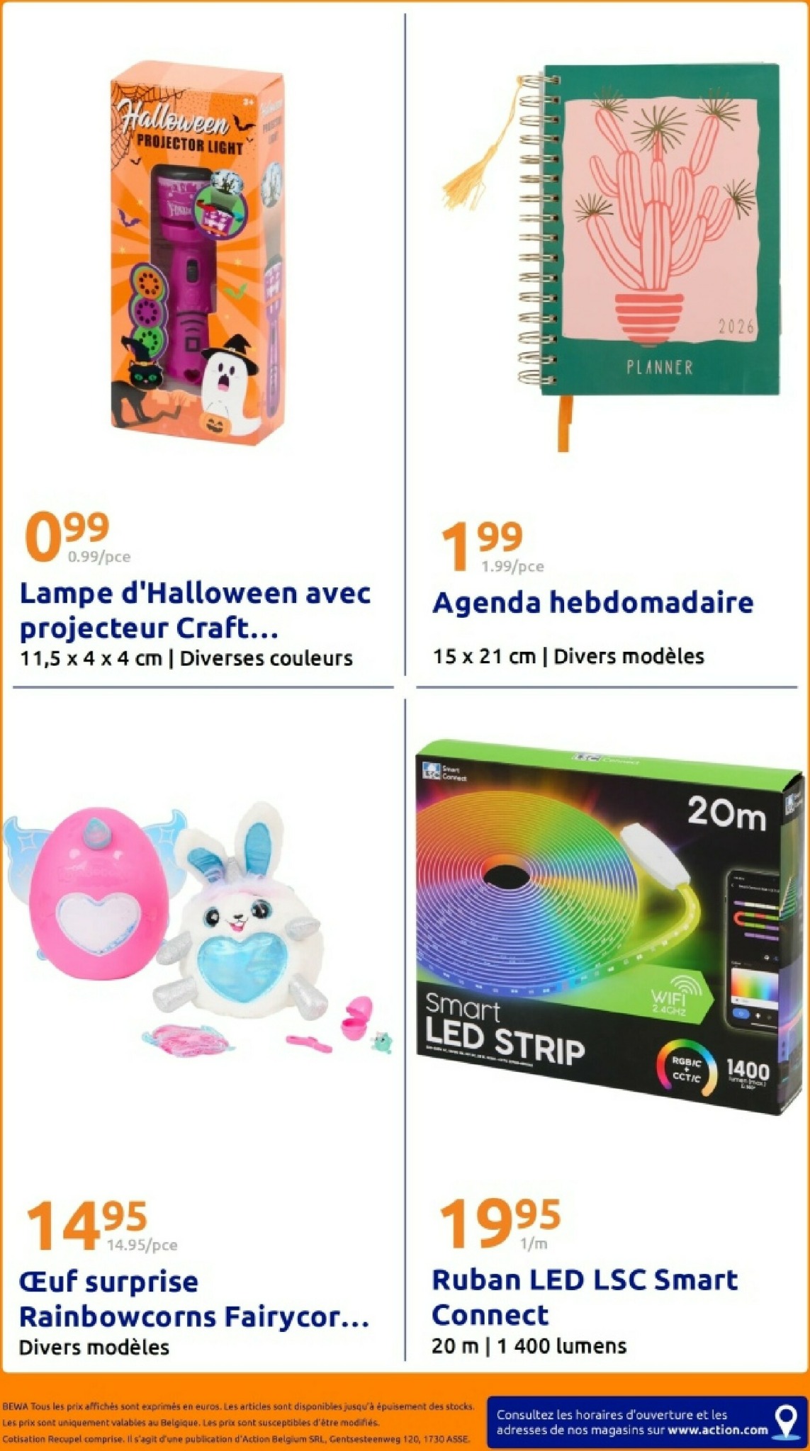 action - Catalogue Action valable du 15/10 au 21/10 - page: 33