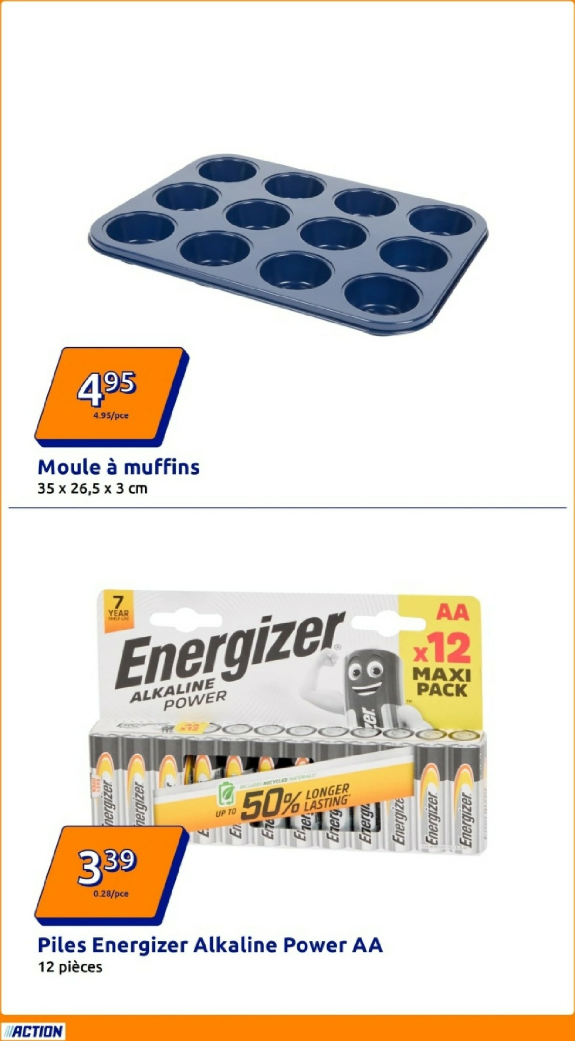 action - Catalogue Action valable du 22/10 au 28/10 - page: 12