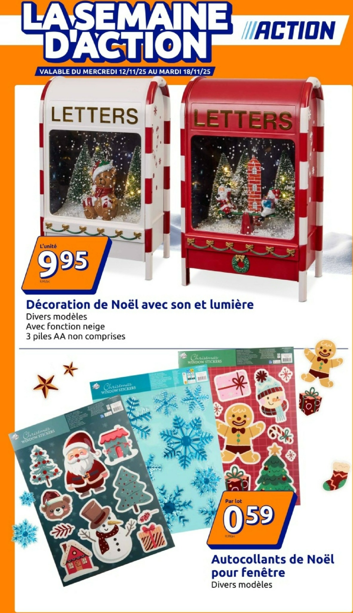 action - Catalogue Action valable du 12/11 au 18/11 - page: 1