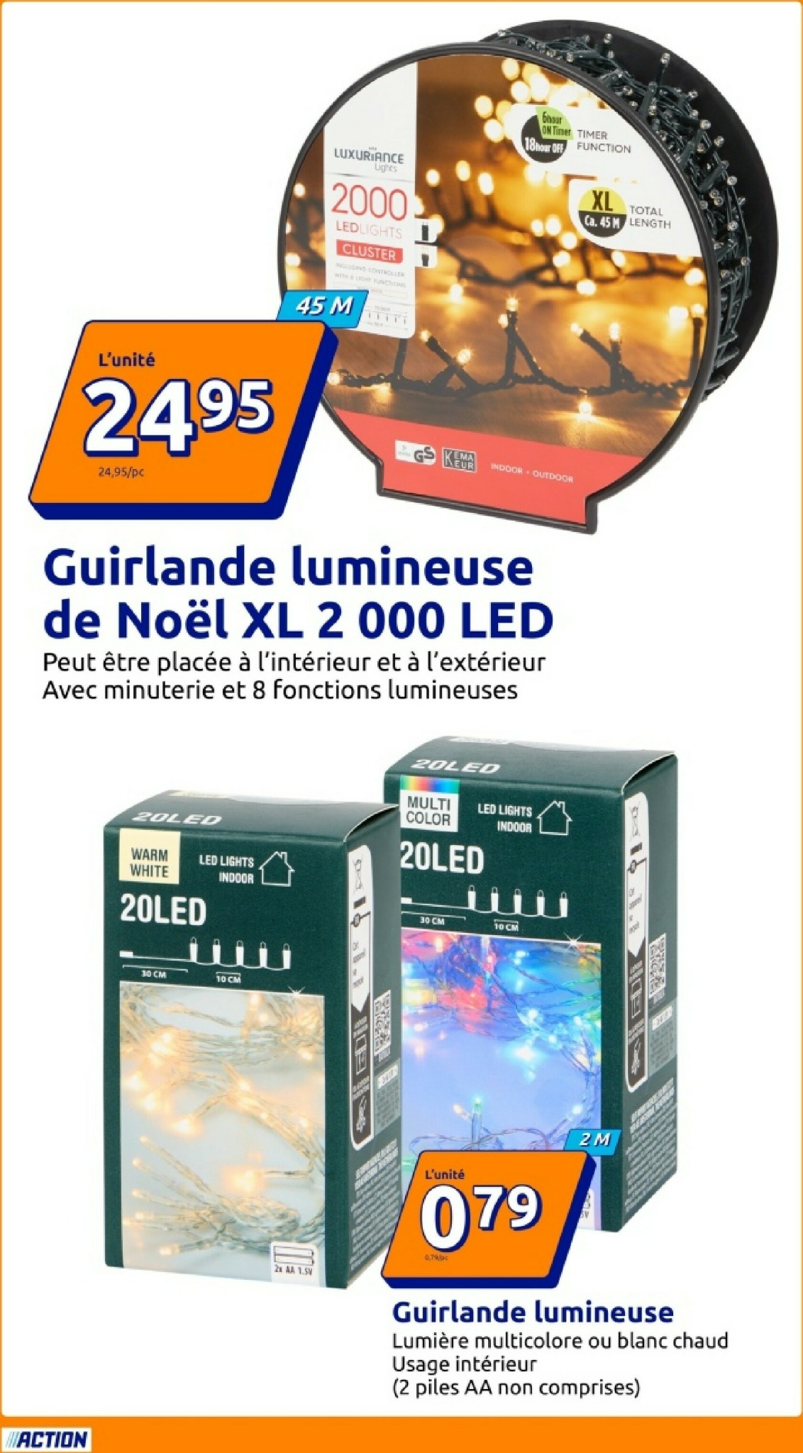 action - Catalogue Action valable du 19/11 au 25/11 - page: 19