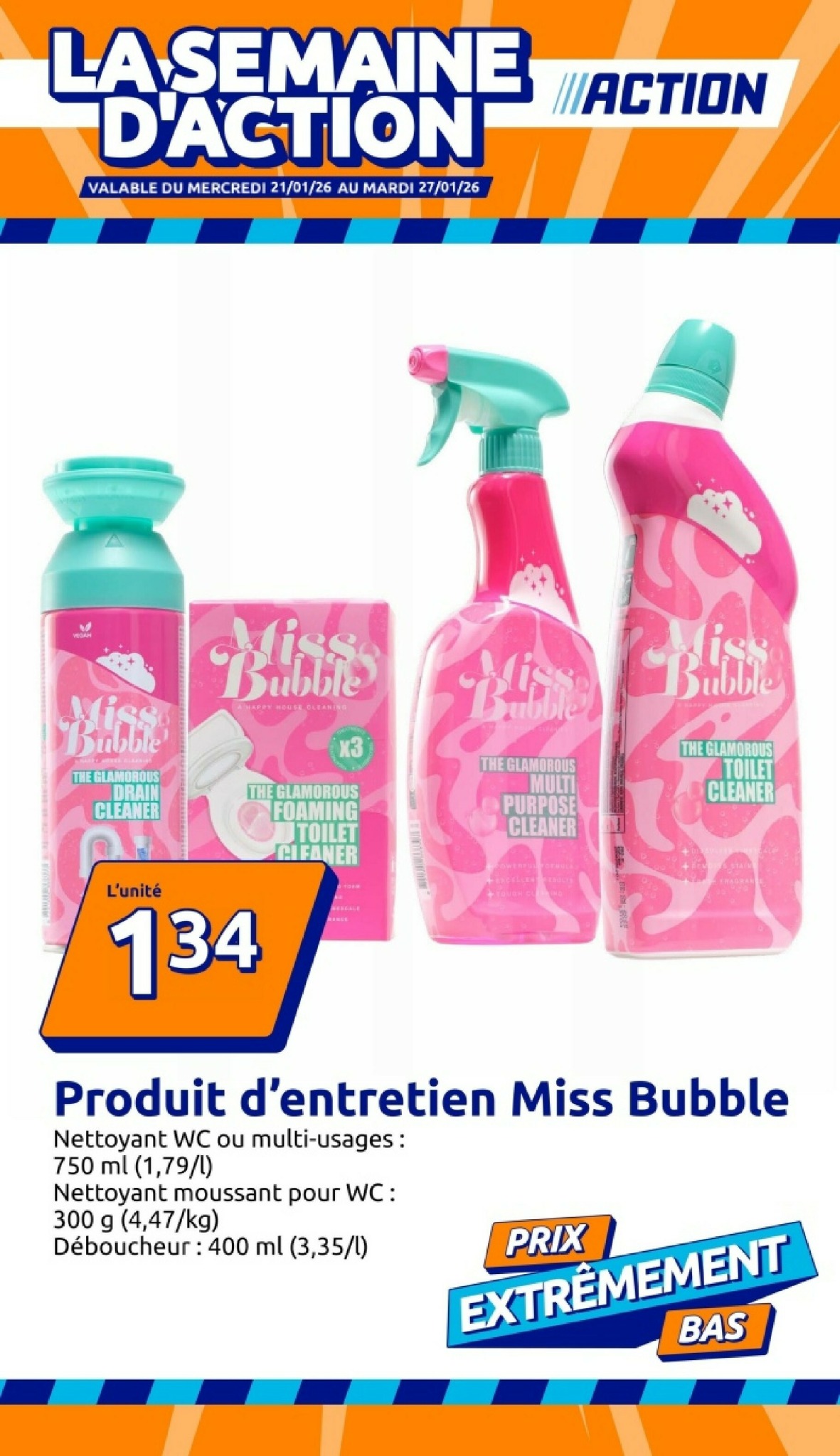 action - Catalogue Action valable du 21/01 au 27/01 - page: 1