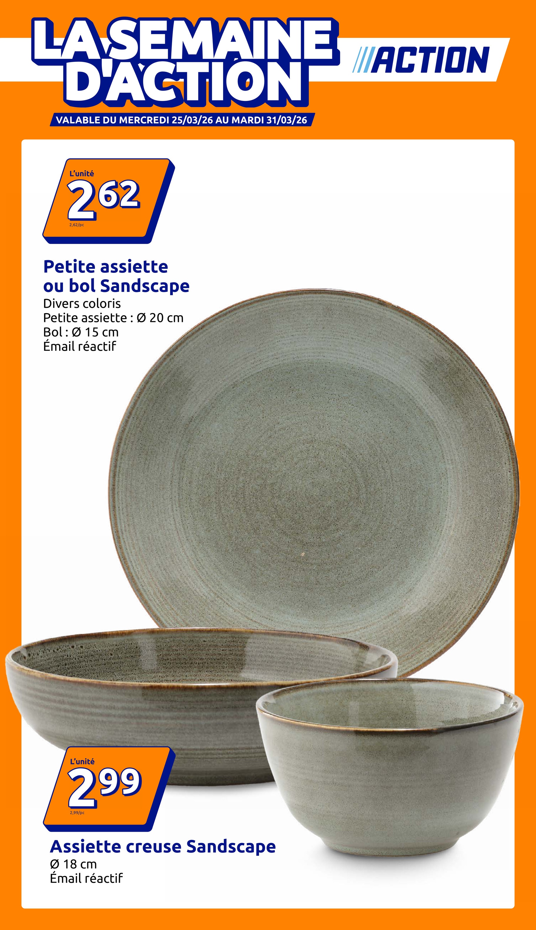action - Catalogue Action valable du 25/03/2026 au 31/03/2026