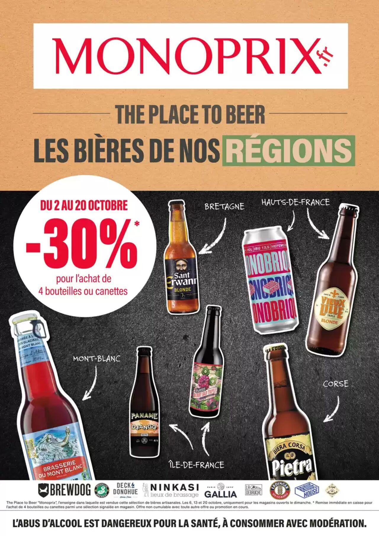 monoprix - Monoprix Craft beer à partir du 02/10/2024 - 20/10/2024