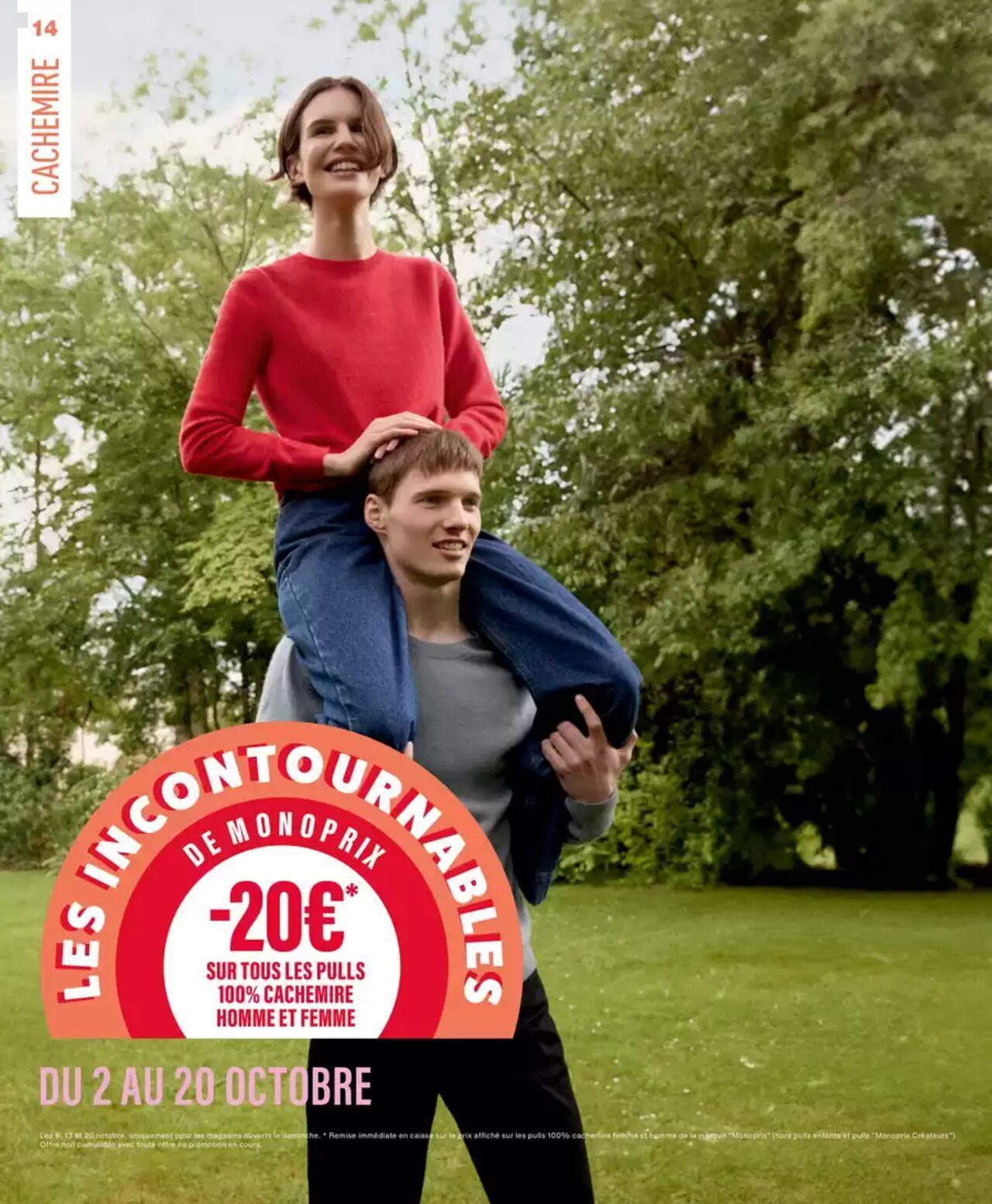 monoprix - Monoprix catalogue à partir du 09/10/2024 - 20/10/2024 - page: 14