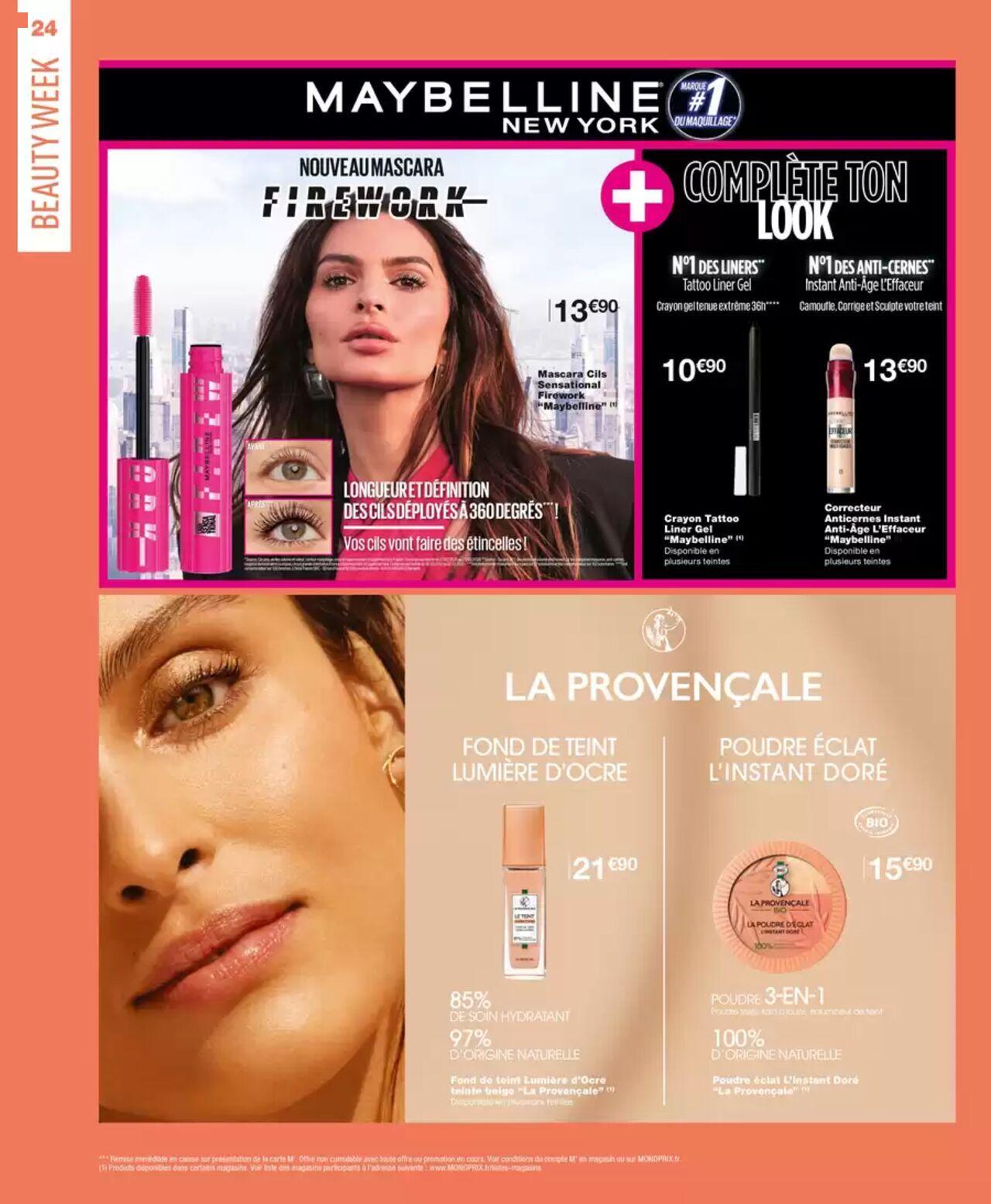 monoprix - Monoprix catalogue à partir du 09/10/2024 - 20/10/2024 - page: 24