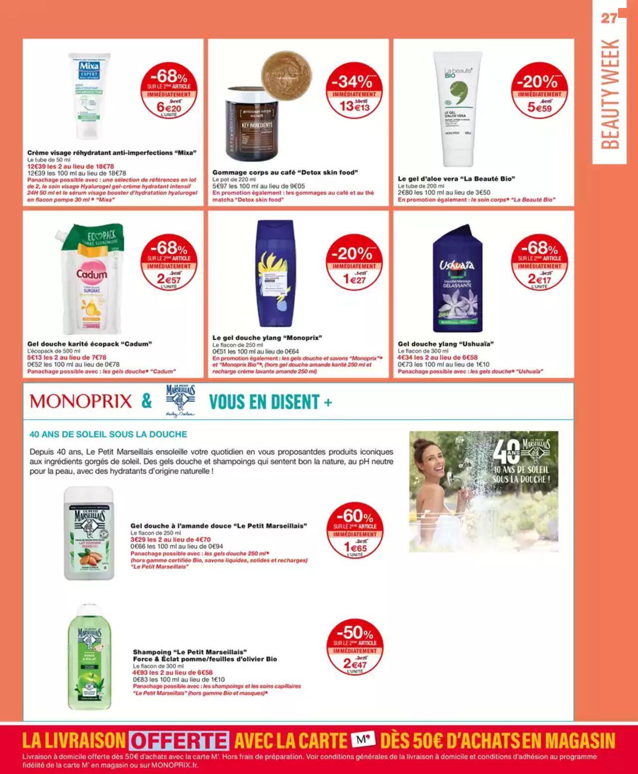 monoprix - Monoprix catalogue à partir du 09/10/2024 - 20/10/2024 - page: 27