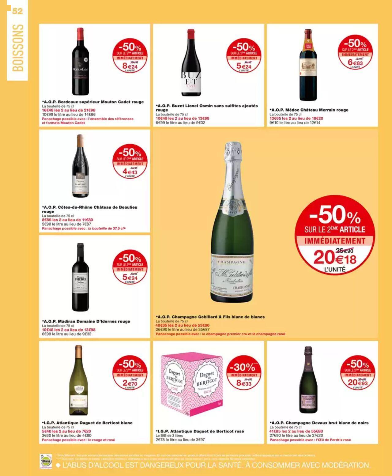 monoprix - Monoprix catalogue à partir du 09/10/2024 - 20/10/2024 - page: 52