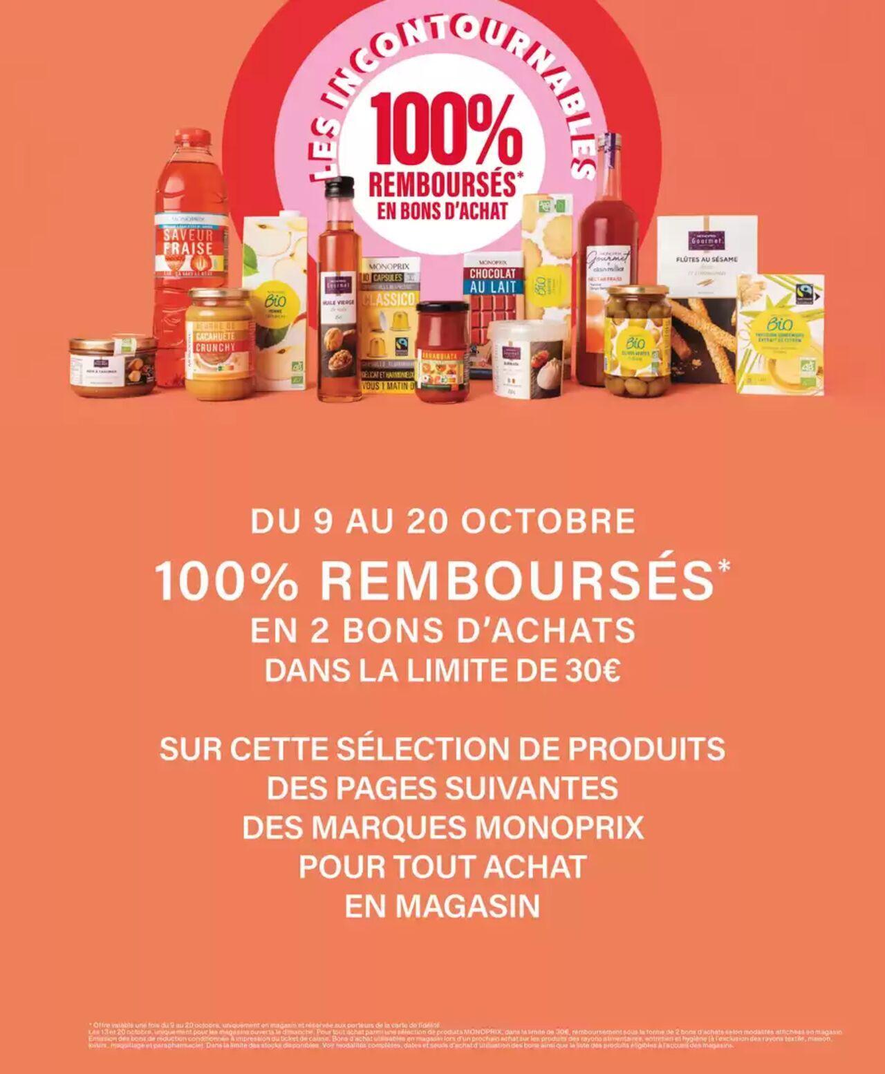 monoprix - Monoprix catalogue à partir du 09/10/2024 - 20/10/2024 - page: 2