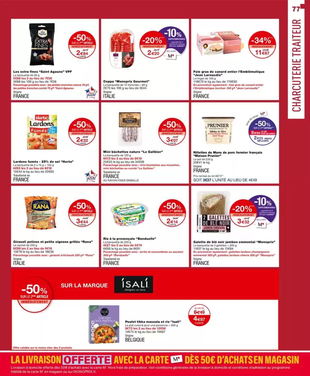 monoprix - Monoprix catalogue à partir du 09/10/2024 - 20/10/2024 - page: 77