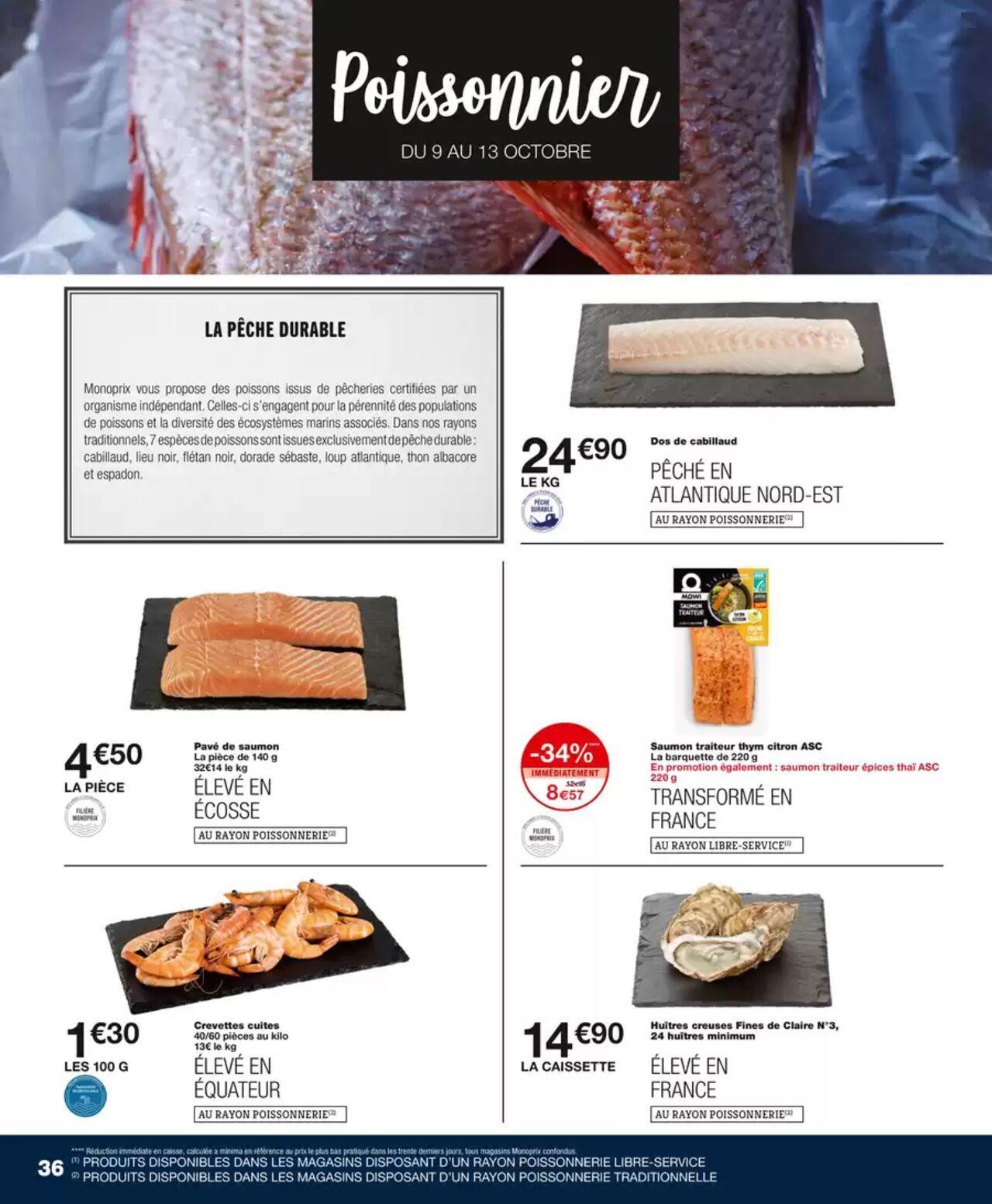 monoprix - Monoprix catalogue à partir du 09/10/2024 - 20/10/2024 - page: 36